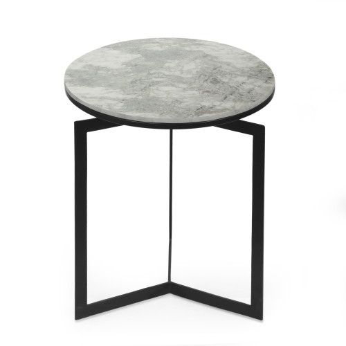 Designer × Homemade Round Accent Side Table Size US L / EU 52-54 / 3 - 8 Thumbnail