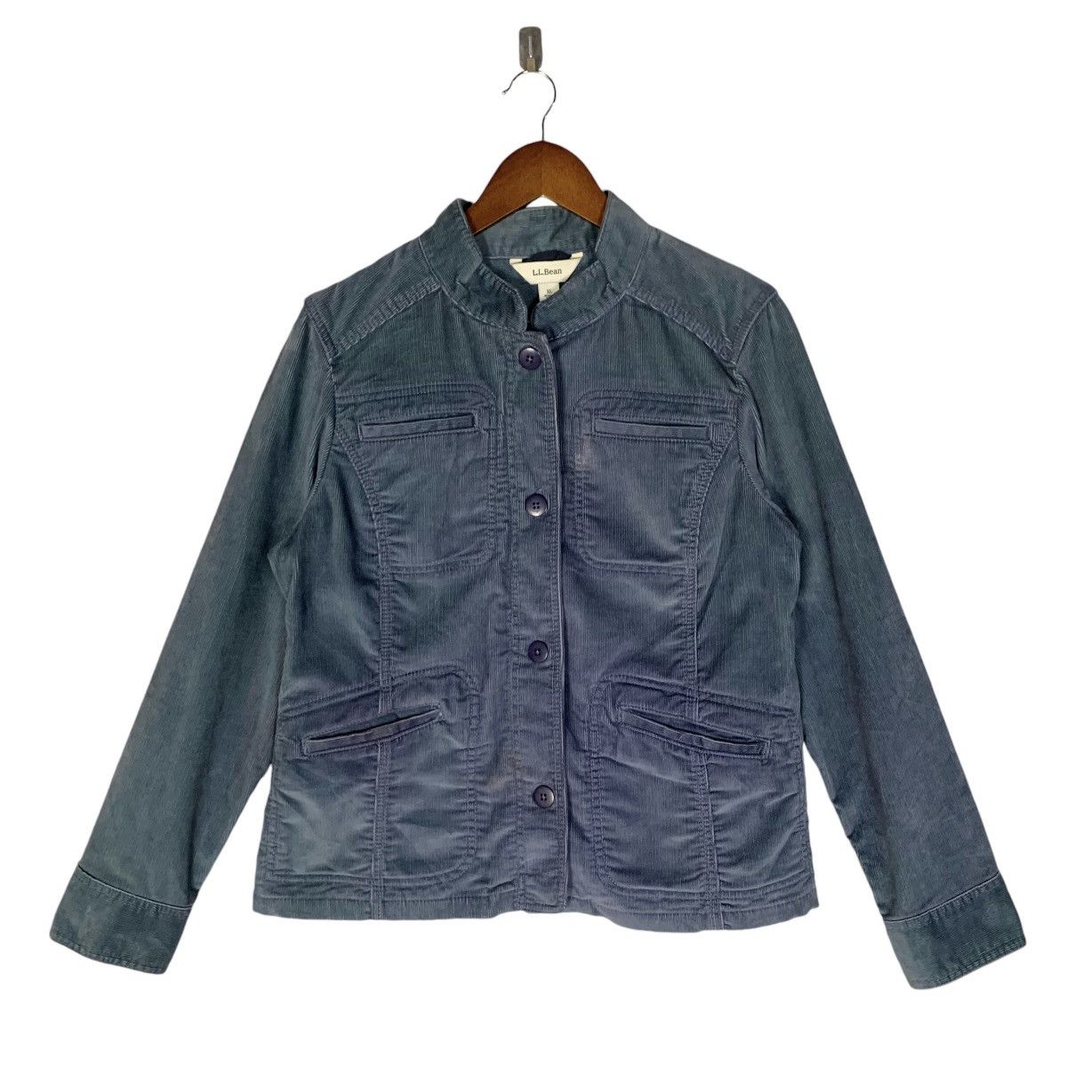 L.L. Bean Vintage L.L.Bean Couduroy Women Jacket Size M Size M / US 6-8 / IT 42-44 - 1 Thumbnail