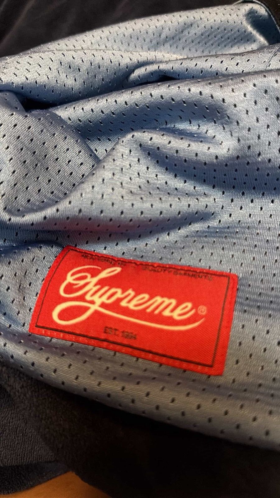 Supreme Supreme Mustang Basketball Jersey Size US XL / EU 56 / 4 - 3 Thumbnail