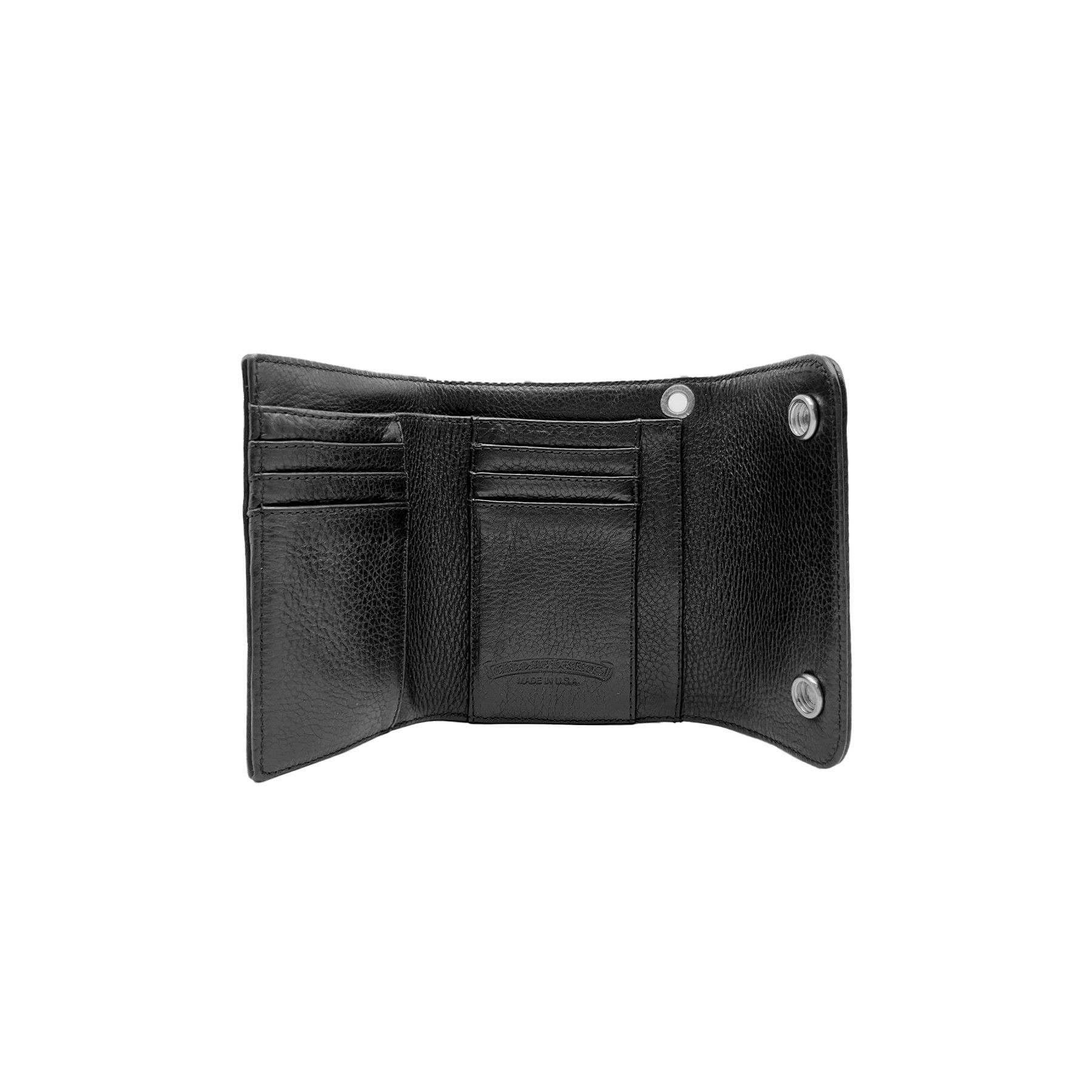 Chrome Hearts Chrome Hearts Scroll Three Fold Wallet Size ONE SIZE - 3 Thumbnail