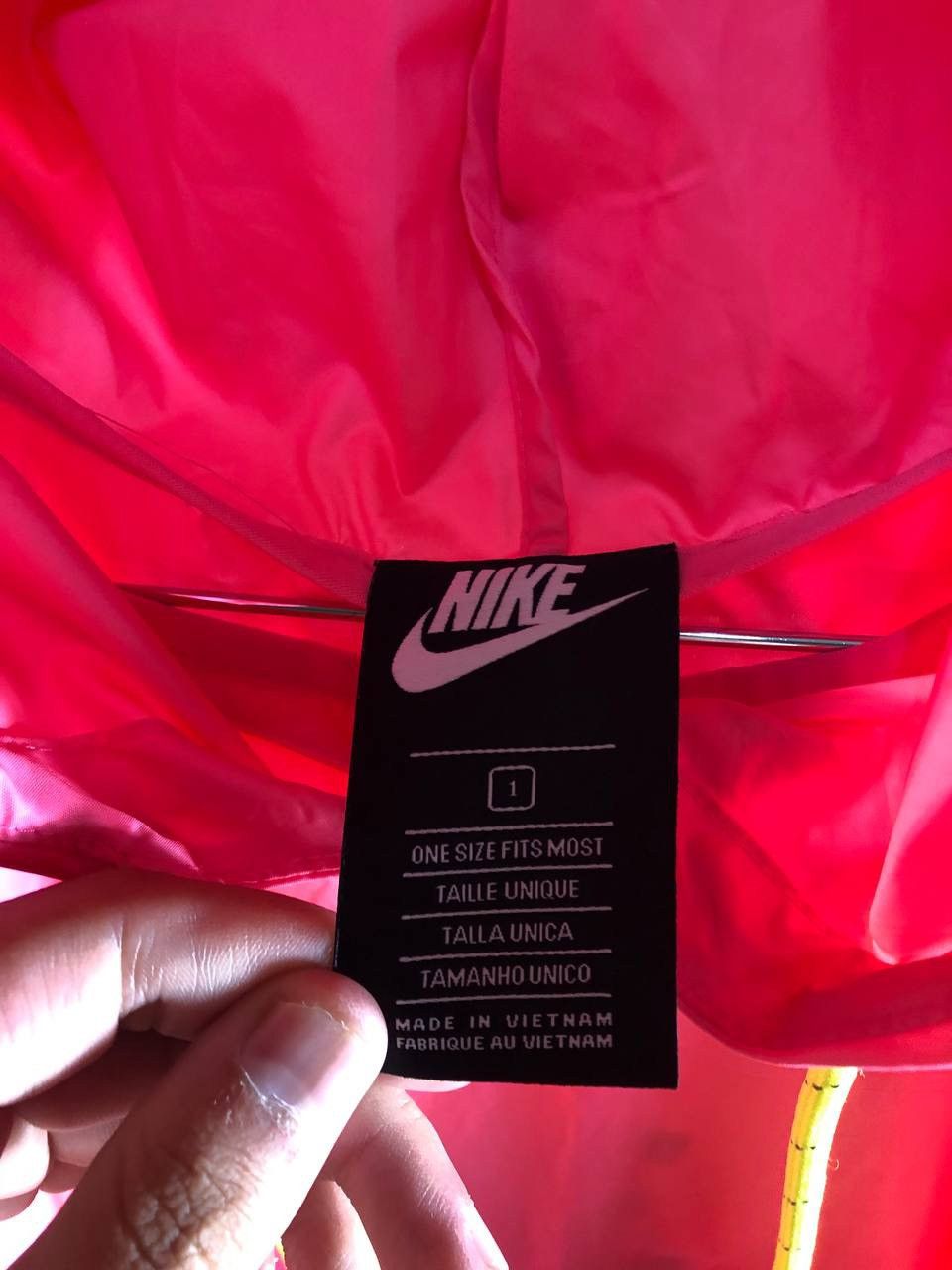 Nike × Vintage VERY RARE NIKE SPORTSWEAR WOVEN PONCHO RAIN JACKET Y2K DRILL Size US XXL / EU 58 / 5 - 9 Thumbnail