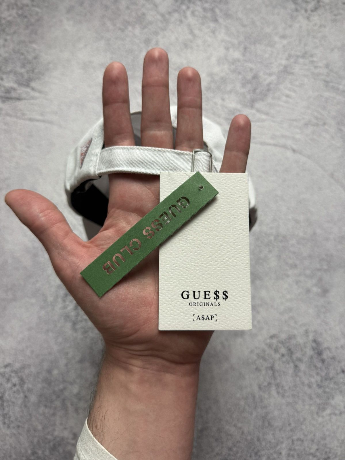 Guess GUESS X ASAP ROCKY Cap White Rap Hip Hop Hat Street Style Size ONE SIZE - 14 Thumbnail