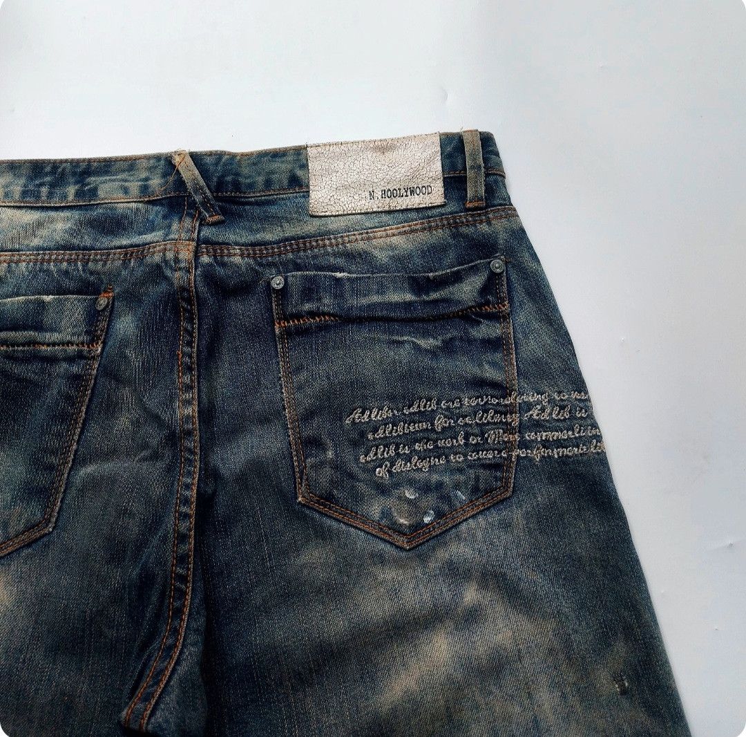 Japanese Brand × N.Hoolywood N.Hoolywood Denim Pants Size US 30 / EU 46 - 8 Thumbnail