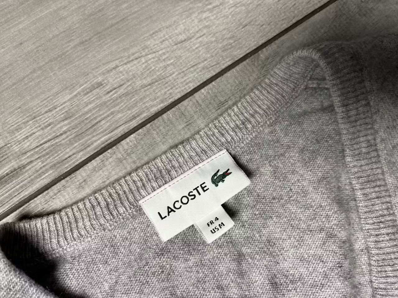 Lacoste Lacoste sweater jumper wool size Medium Size US M / EU 48-50 / 2 - 3 Thumbnail