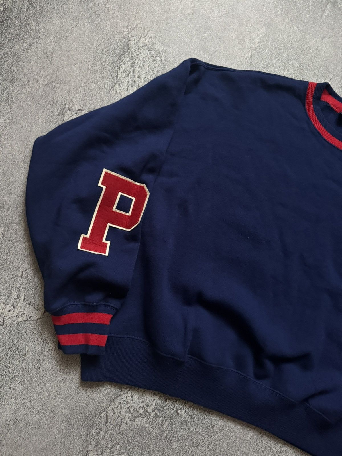Polo Ralph Lauren × Ralph Lauren × Vintage Polo Ralph Lauren XL relaxed sweatshirt Wmns long sleeve 00s Size XL / US 12-14 / IT 48-50 - 6 Thumbnail