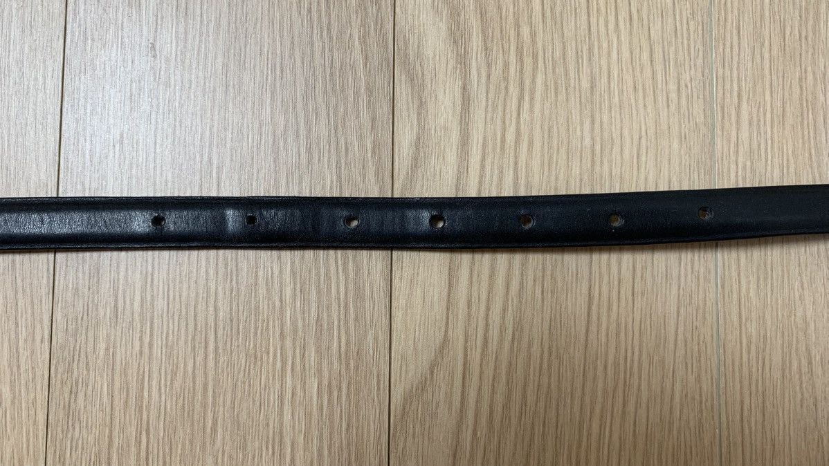 Marc Jacobs Marc Jacobs Black Skinny Belt Rare Size 30 - 9 Thumbnail