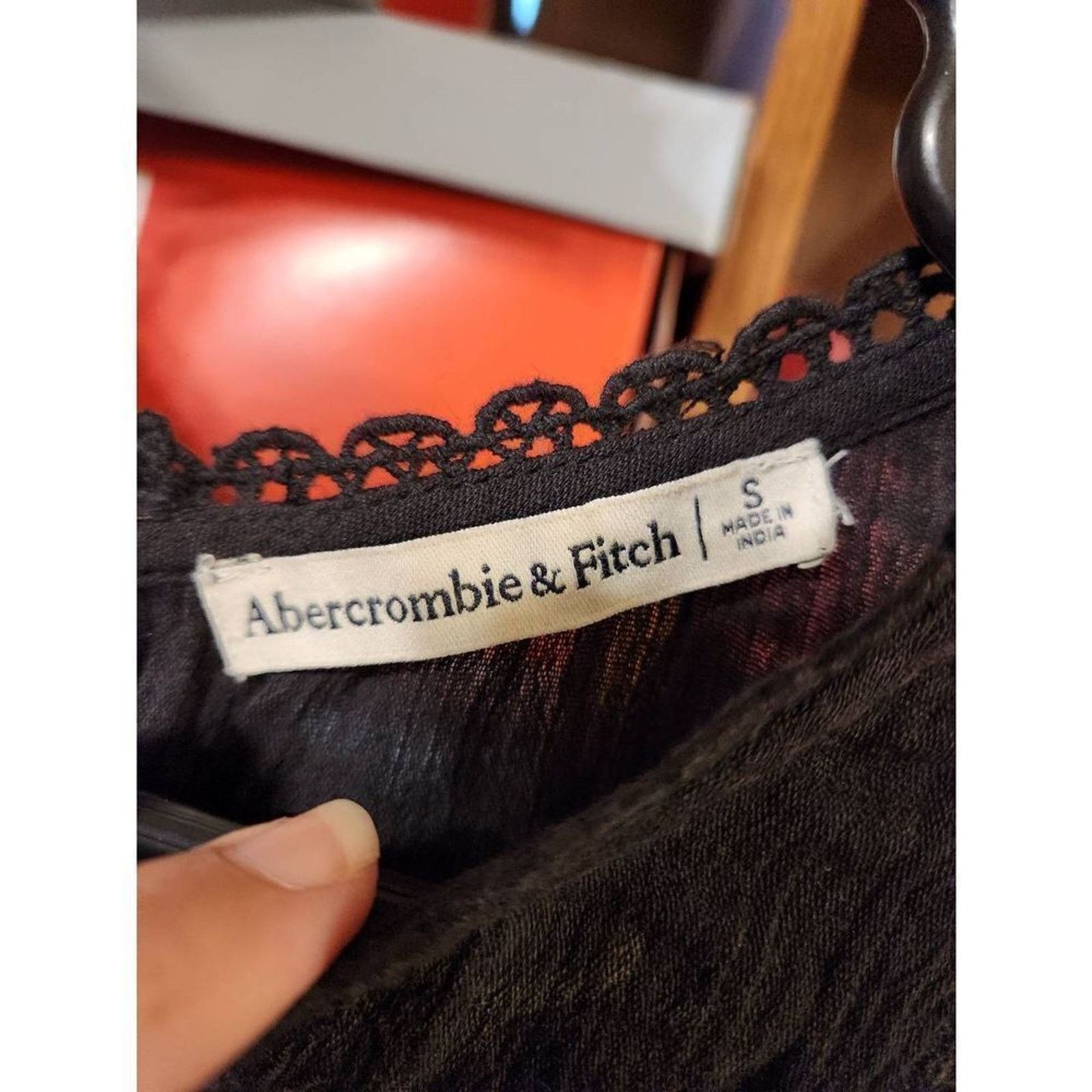 Abercrombie & Fitch Abercrombie & Fitch S black top Size S / US 4 / IT 40 - 7 Thumbnail
