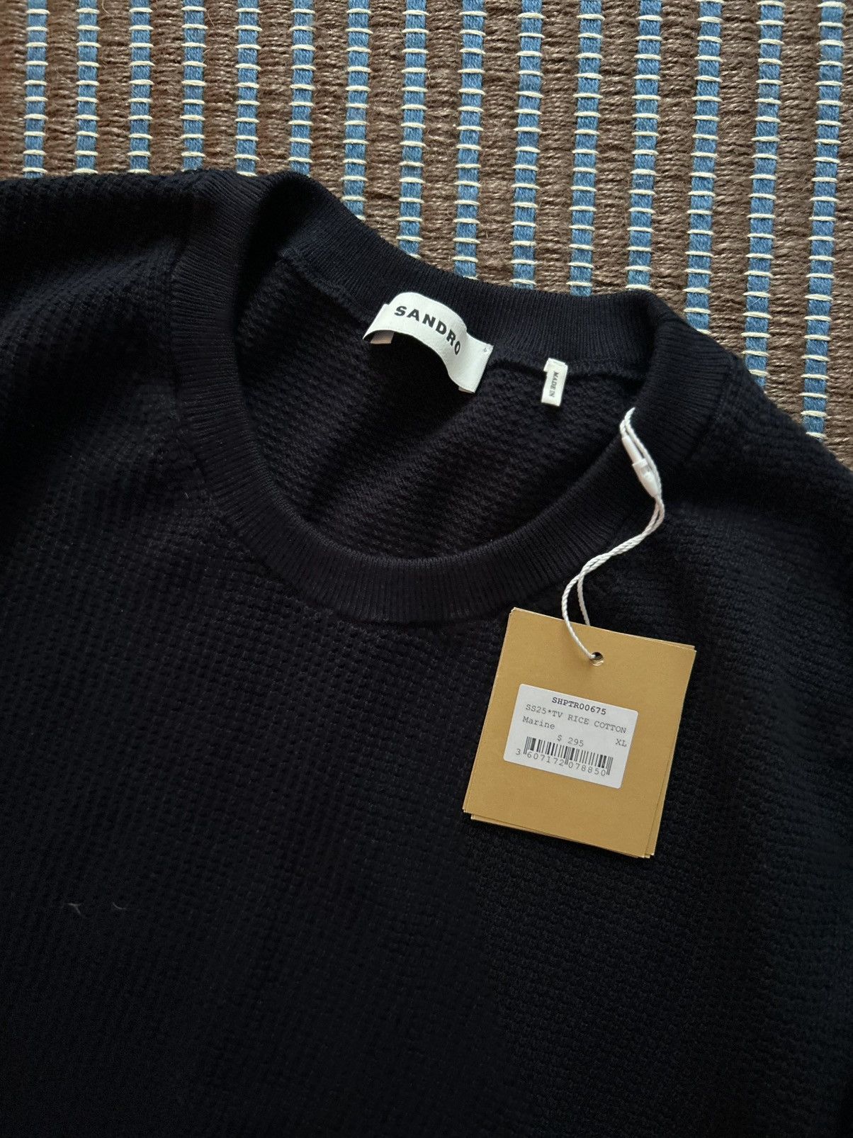 Sandro Sandro Long Sleeve Knit Sweater Size US XL / EU 56 / 4 - 2 Thumbnail