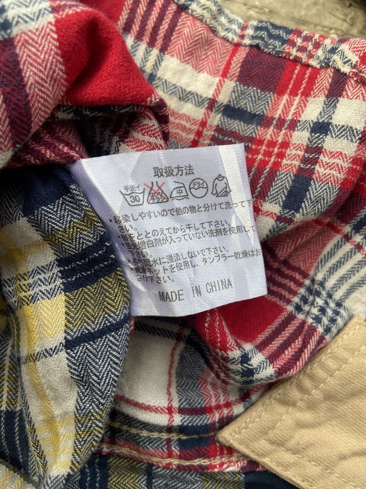 Japanese Brand × semanticdesign Semantic Design Plaid Flannel Shirt Size L / US 10 / IT 46 - 6 Thumbnail
