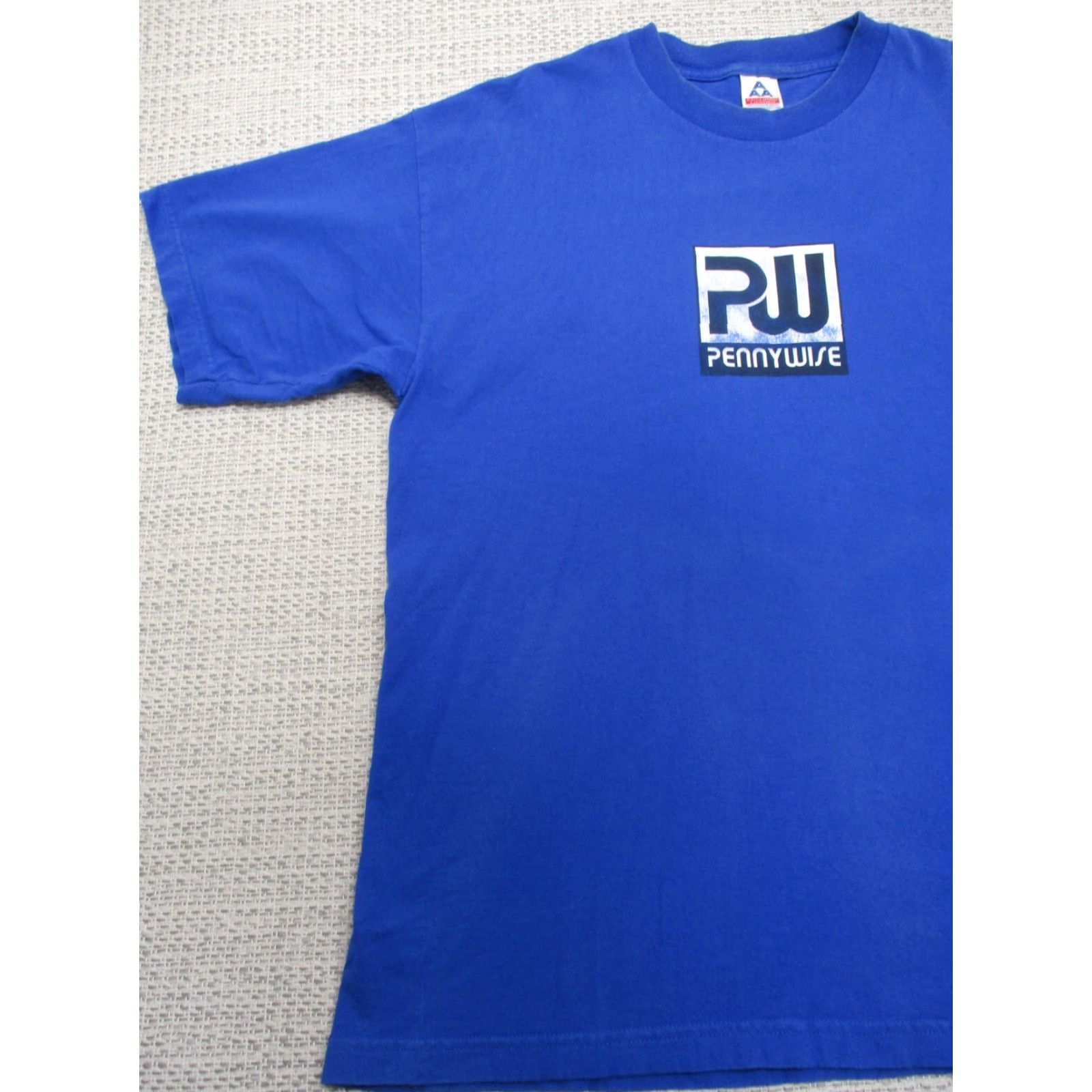 Vintage VINTAGE Alstyle Pennywise Shirt Mens XL Blue Short Sleeve Punk Rock Band Music Y2K Size US XL / EU 56 / 4 - 3 Thumbnail