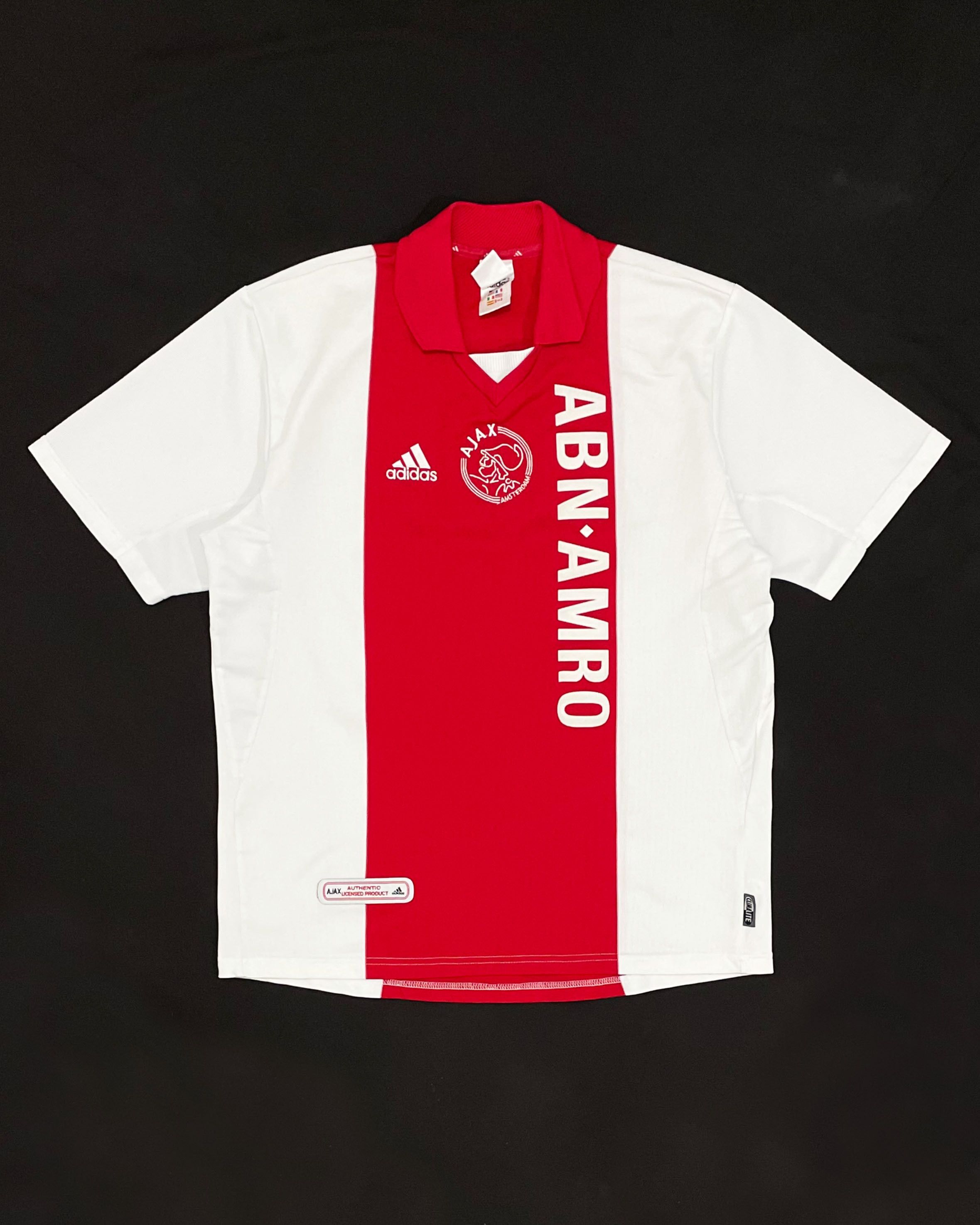 Adidas Ajax Amsterdam Home Kit 2001 2002 Size US L / EU 52-54 / 3 - 1 Thumbnail