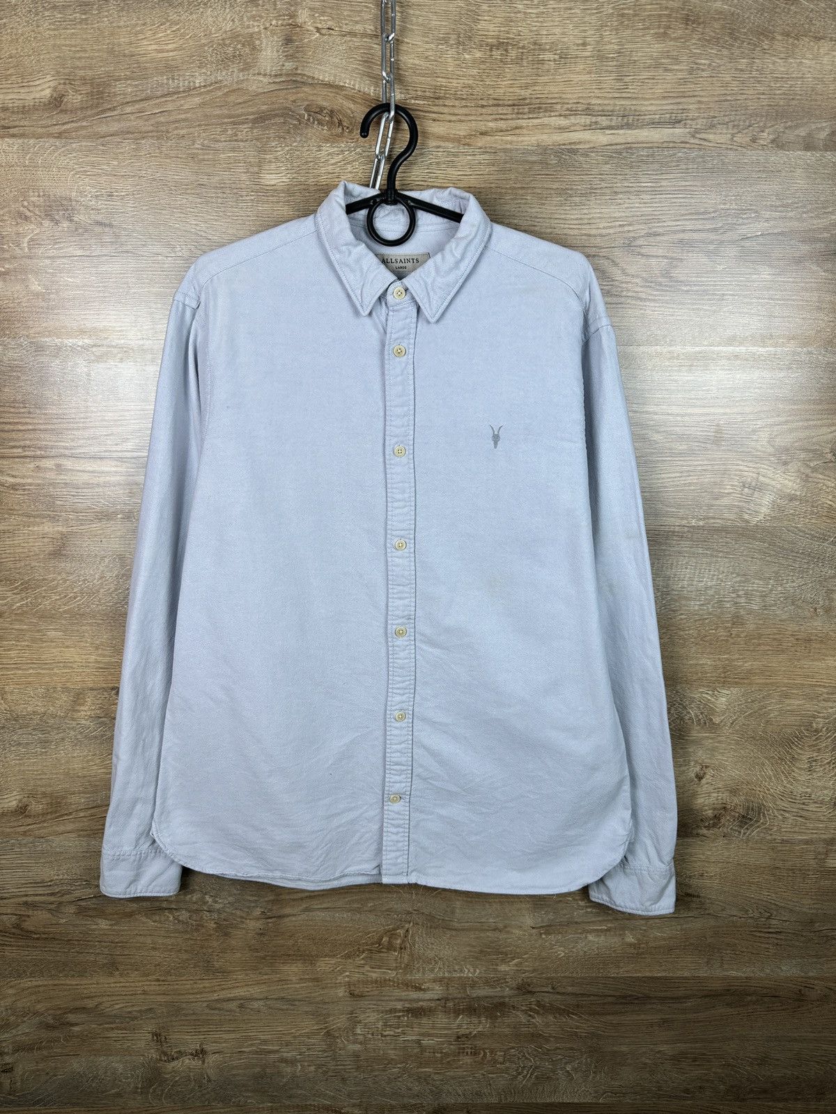 Allsaints Mens Vintage AllSaints COUNTY LS SHIRT button up Japanese Size US L / EU 52-54 / 3 - 1 Thumbnail