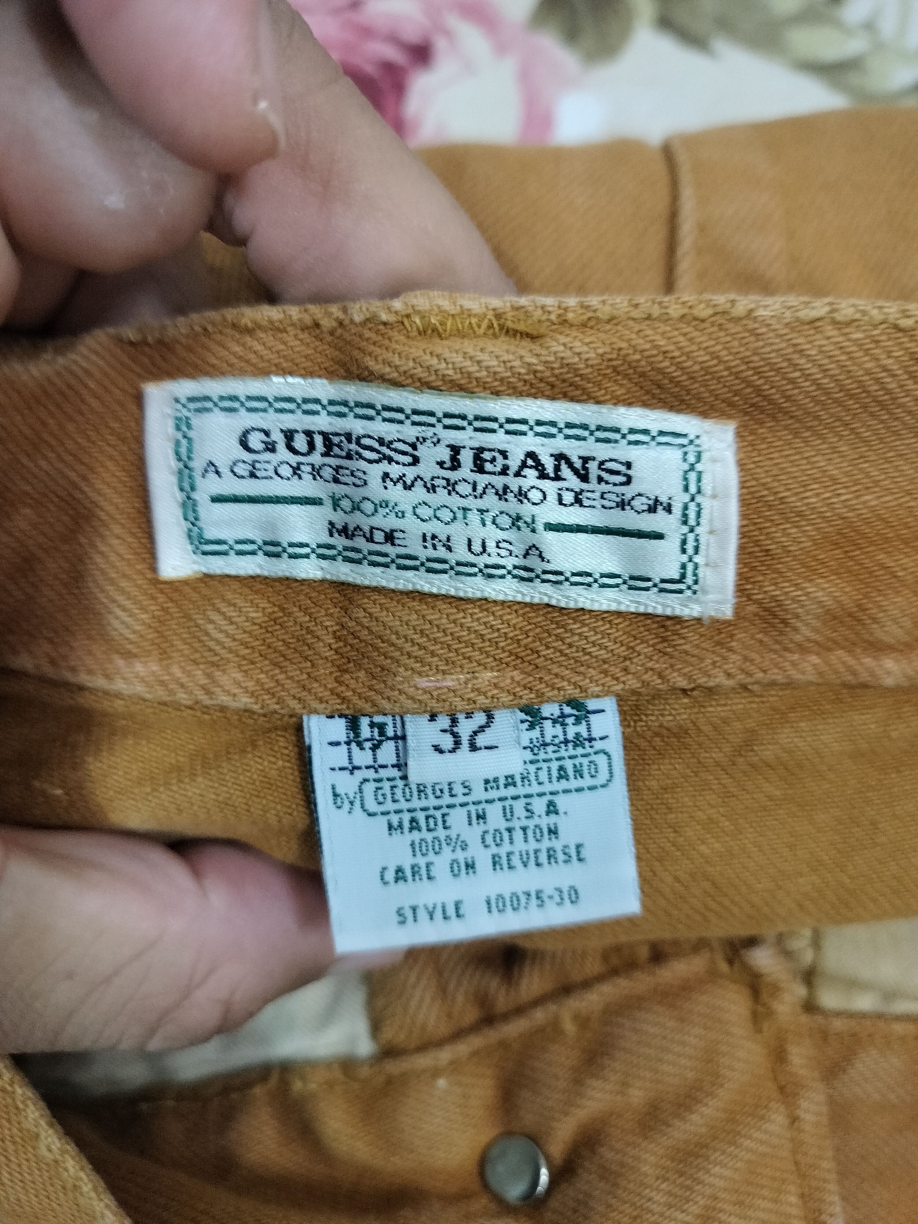 Guess Vintage Guess Jeans by Georgos Marciano Made in Usa Size US 32 / EU 48 - 8 Thumbnail