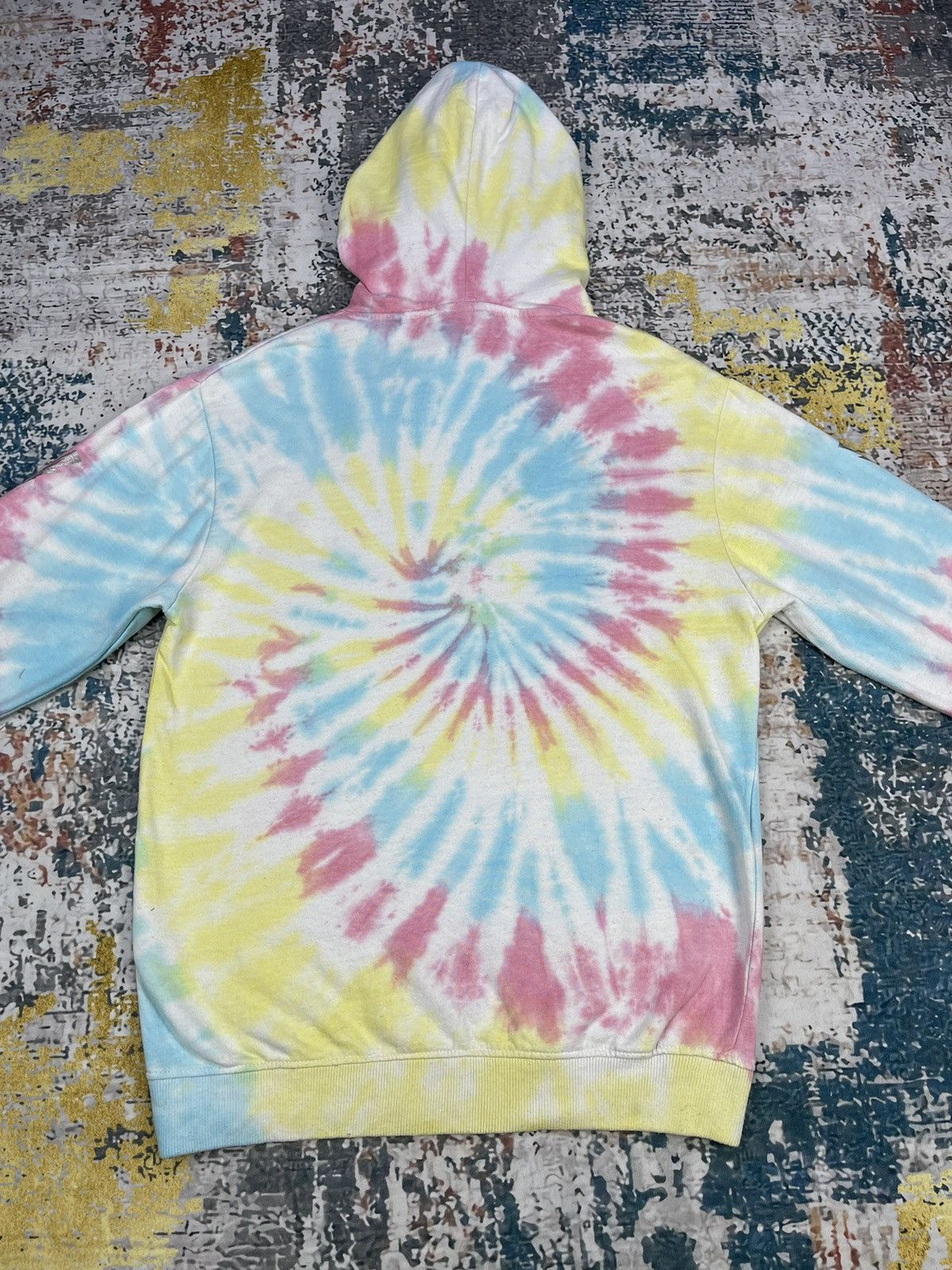 AC/DC AC DC Thunder Sleeve Tie Dye Pull Over hoodies Size US S / EU 44-46 / 1 - 6 Thumbnail