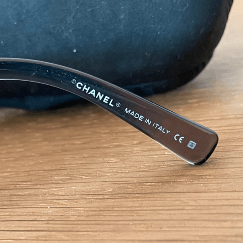Chanel × Vintage CHANEL SUNGLASSES 4129 LOGO ICONIC 4017 Mask Vintage Size ONE SIZE - 7 Thumbnail