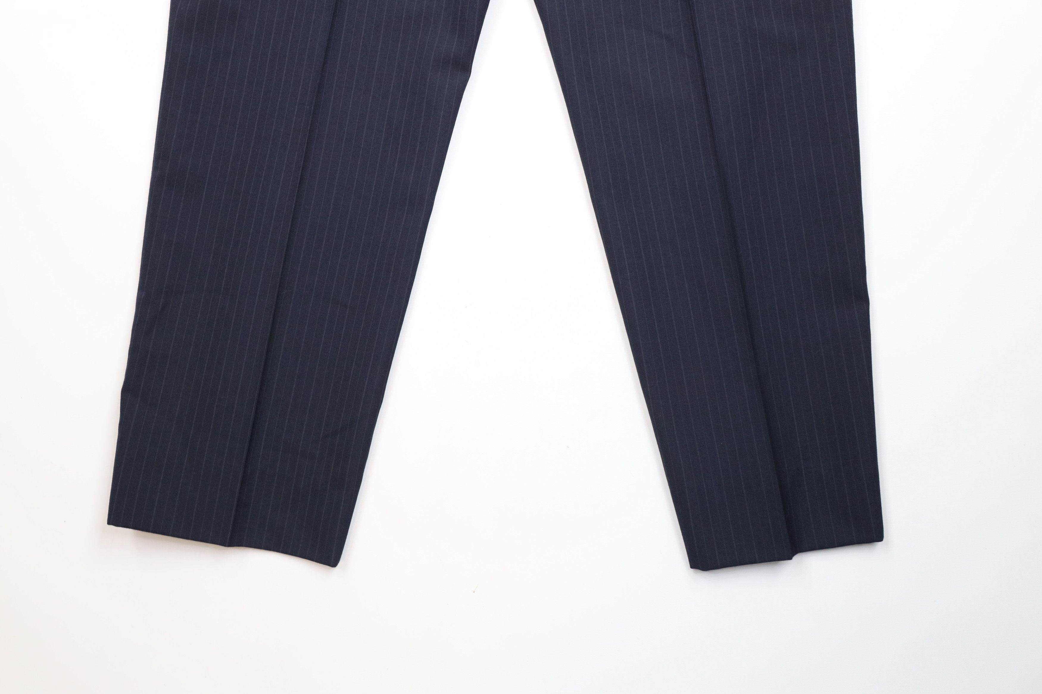 Vintage Vintage 70s Streetwear Blend Pinstriped Wide Leg Pants USA Size US 38 / EU 54 - 12 Thumbnail