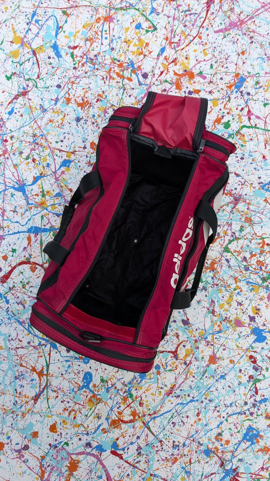 Adidas vintage Liverpool Adidas duffel holdall bag gym football 90s Size ONE SIZE - 6 Thumbnail