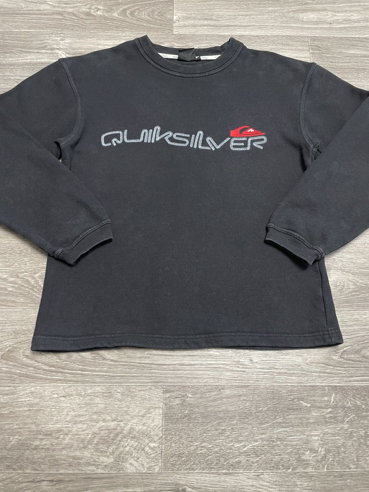 Quiksilver Vintage Quicksilver Surf Style Black Sweatshirt 90s Size US S / EU 44-46 / 1 - 3 Thumbnail
