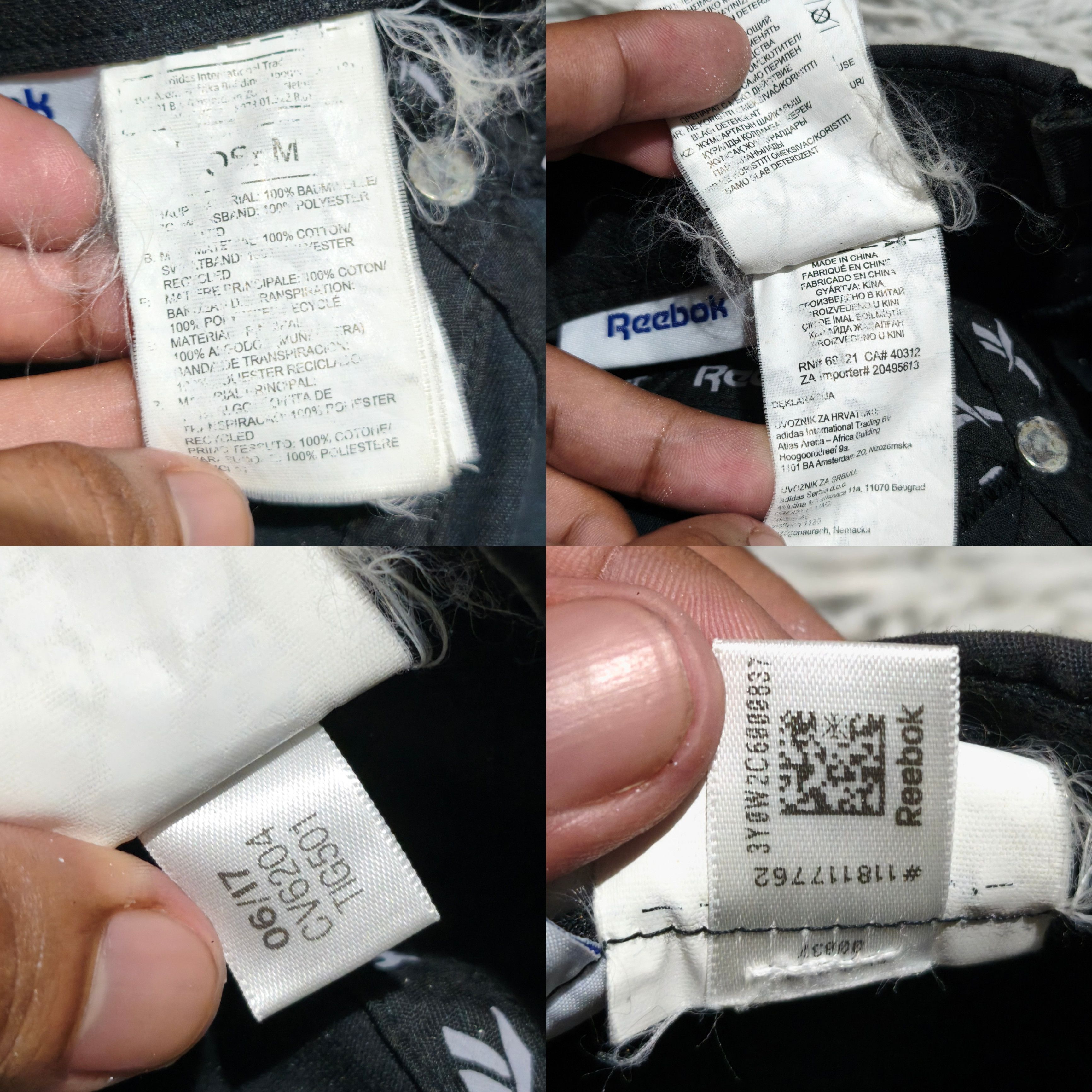 Vetements Vetements x Reebok Reconstructed Cap Size ONE SIZE - 12 Thumbnail