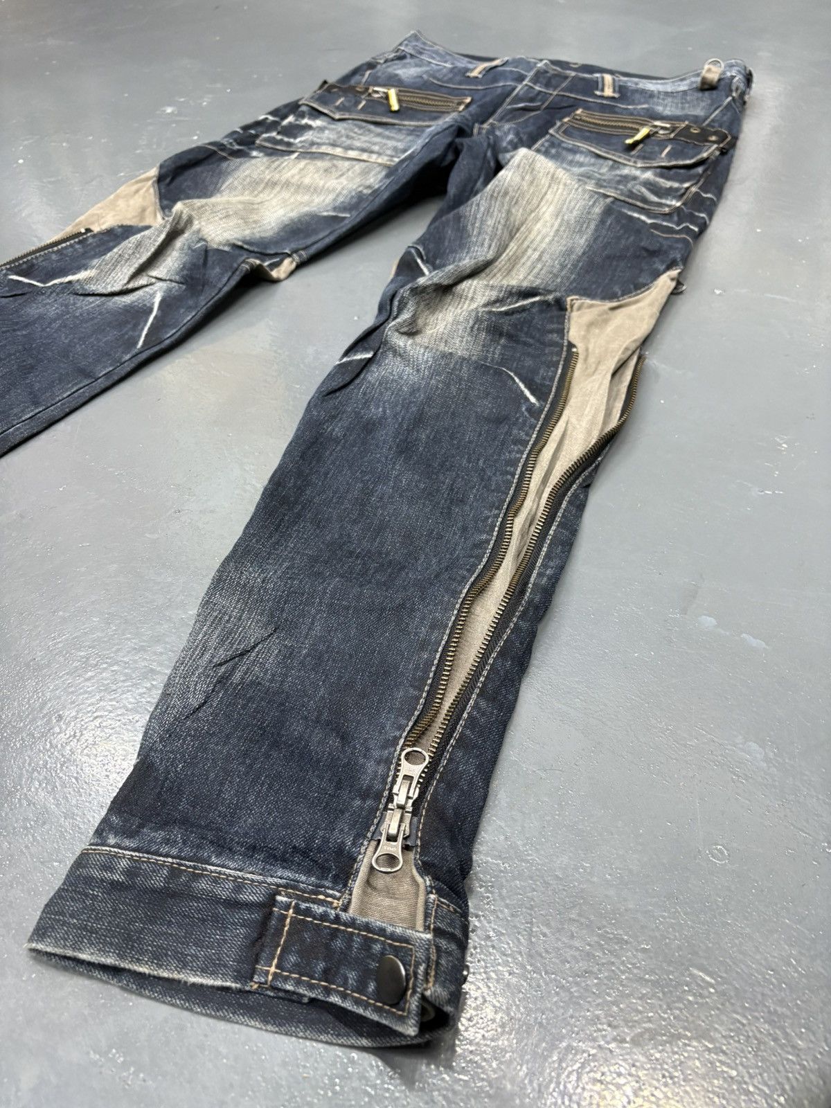 If Six Was Nine × PPFM × Seditionaries Rare PPFM bondage denim Size US 32 / EU 48 - 3 Thumbnail