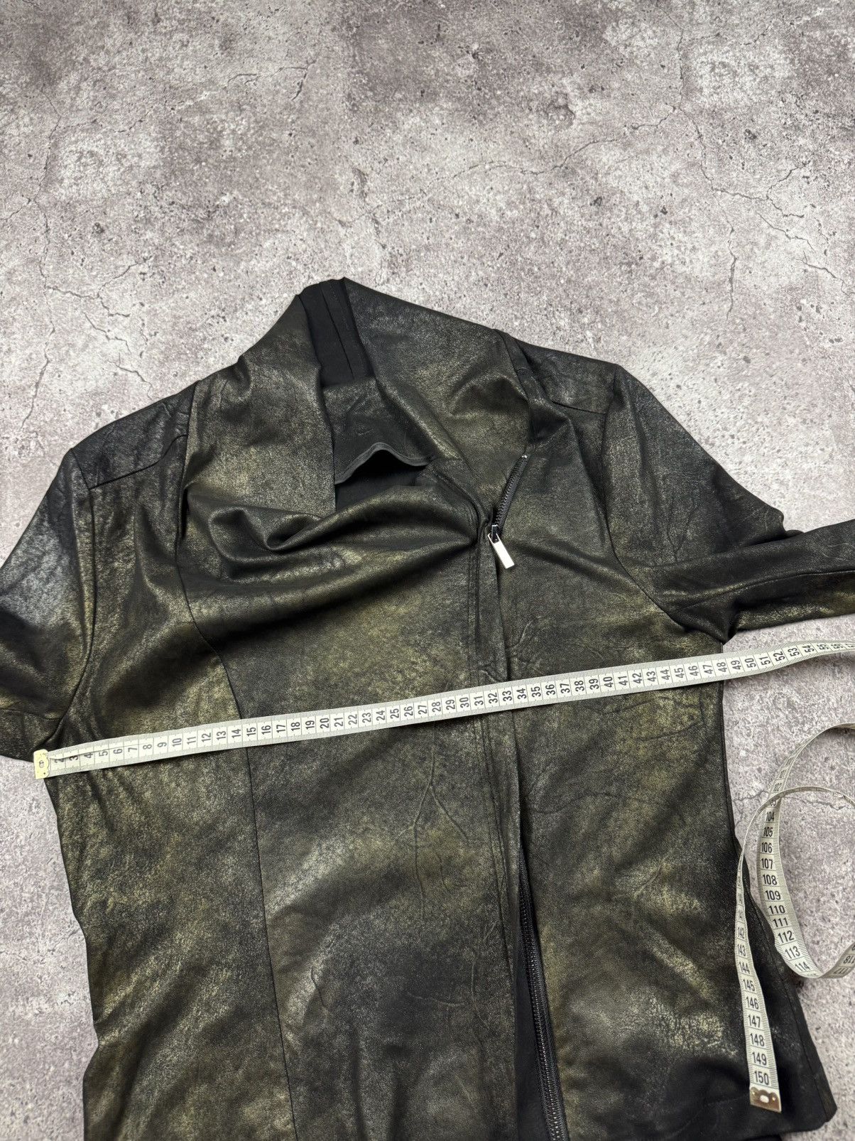Hysteric Glamour Avant garde Junya Watanabe style opium pattern leather jacke Size US S / EU 44-46 / 1 - 10 Thumbnail