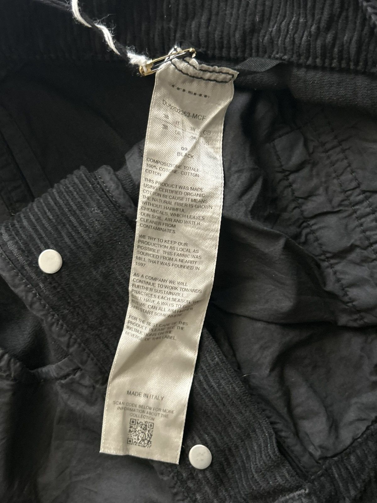 Rick Owens Rick Owens Corduroy Bolan Pants Size US 38 / EU 54 - 4 Thumbnail