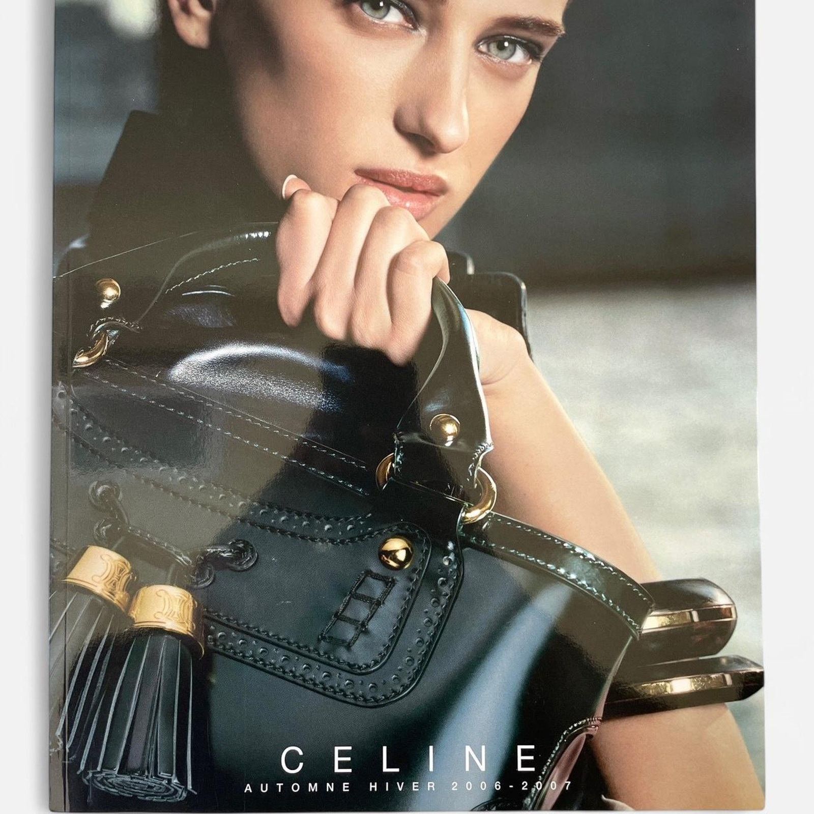 Celine × Hedi Slimane × Vintage Céline Autumn winter 2006 - 2007 collection lookbook catalog Size ONE SIZE - 1 Thumbnail