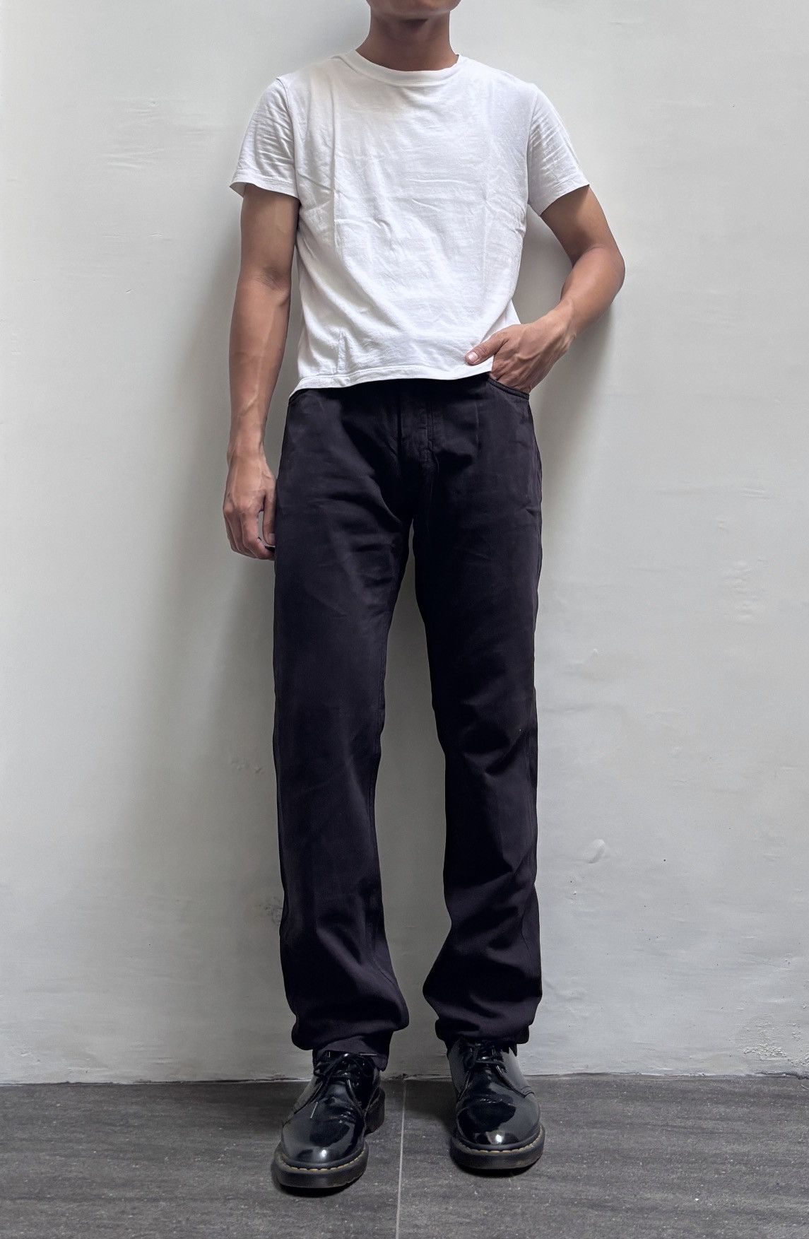 Maison Margiela FREE TAX! Fadded Effect Slim Denim Jeans Size US 31 - 16 Thumbnail