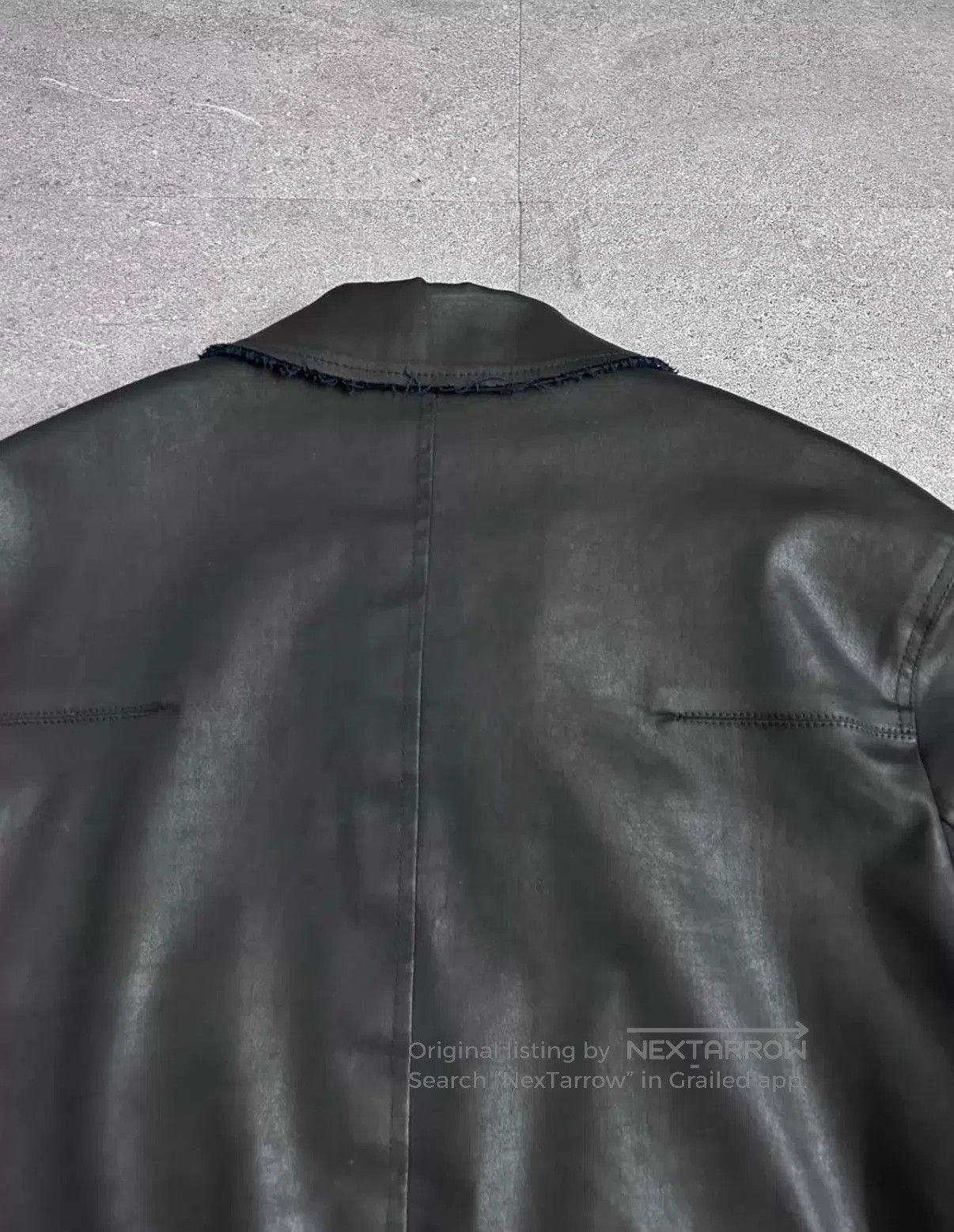 Dior Black Leather Jacket with Collar and Zipper. Size US S / EU 44-46 / 1 - 5 Thumbnail
