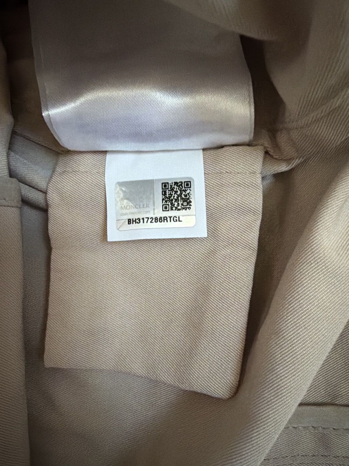 Moncler Moncler Beige Trench Coat size 2 Size XS / US 0-2 / IT 36-38 - 7 Thumbnail