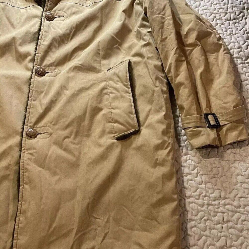 Vintage Vintage Silverwoods Men's Size 38 Utility Field Jacket Military Long Khaki 1970s Size US L / EU 52-54 / 3 - 3 Thumbnail