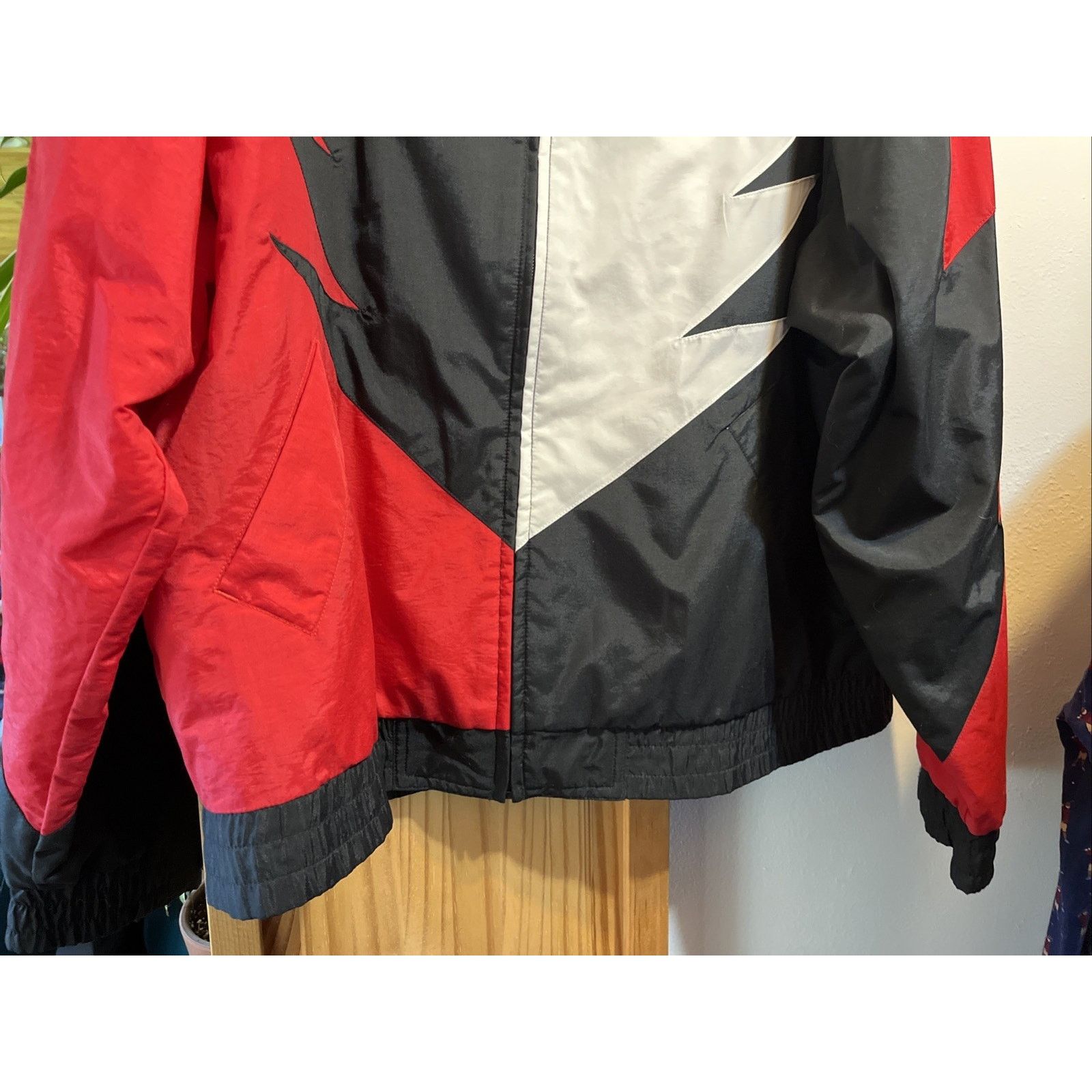 Other Speed Zone Men's L Jacket Red Black Shark Tooth Napa Racing Size US L / EU 52-54 / 3 - 8 Thumbnail
