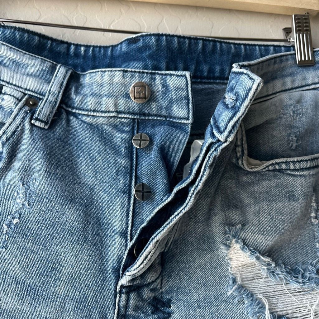 Ksubi Ksubi Van Winkle Trashed Dreams Distressed Mid Rise Skinny J Size US 32 / EU 48 - 6 Thumbnail