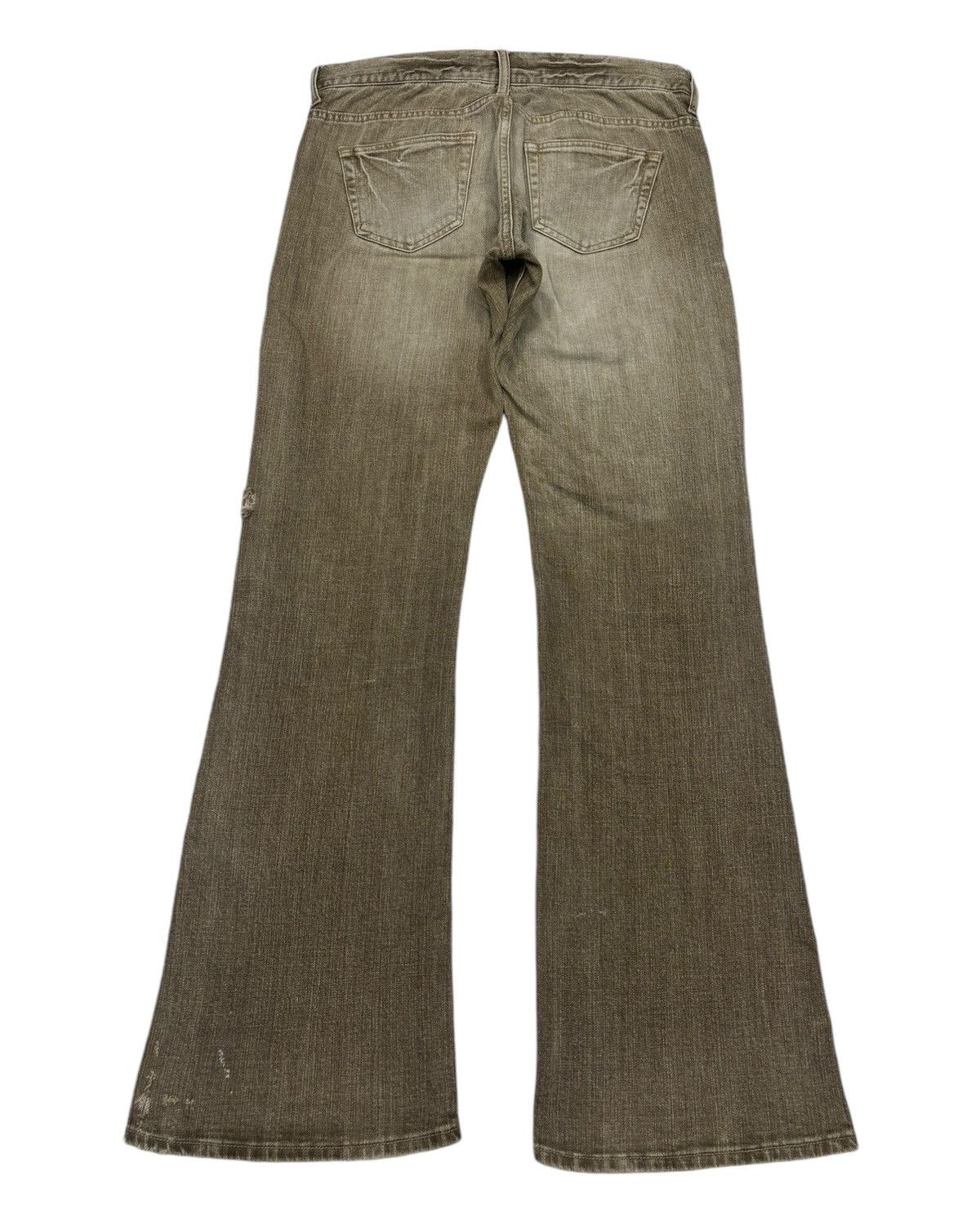 Hysteric Glamour × Japanese Brand 🔥SICK WASHED BROWN THEORIA DENIM PANTS Size US 30 / EU 46 - 2 Thumbnail