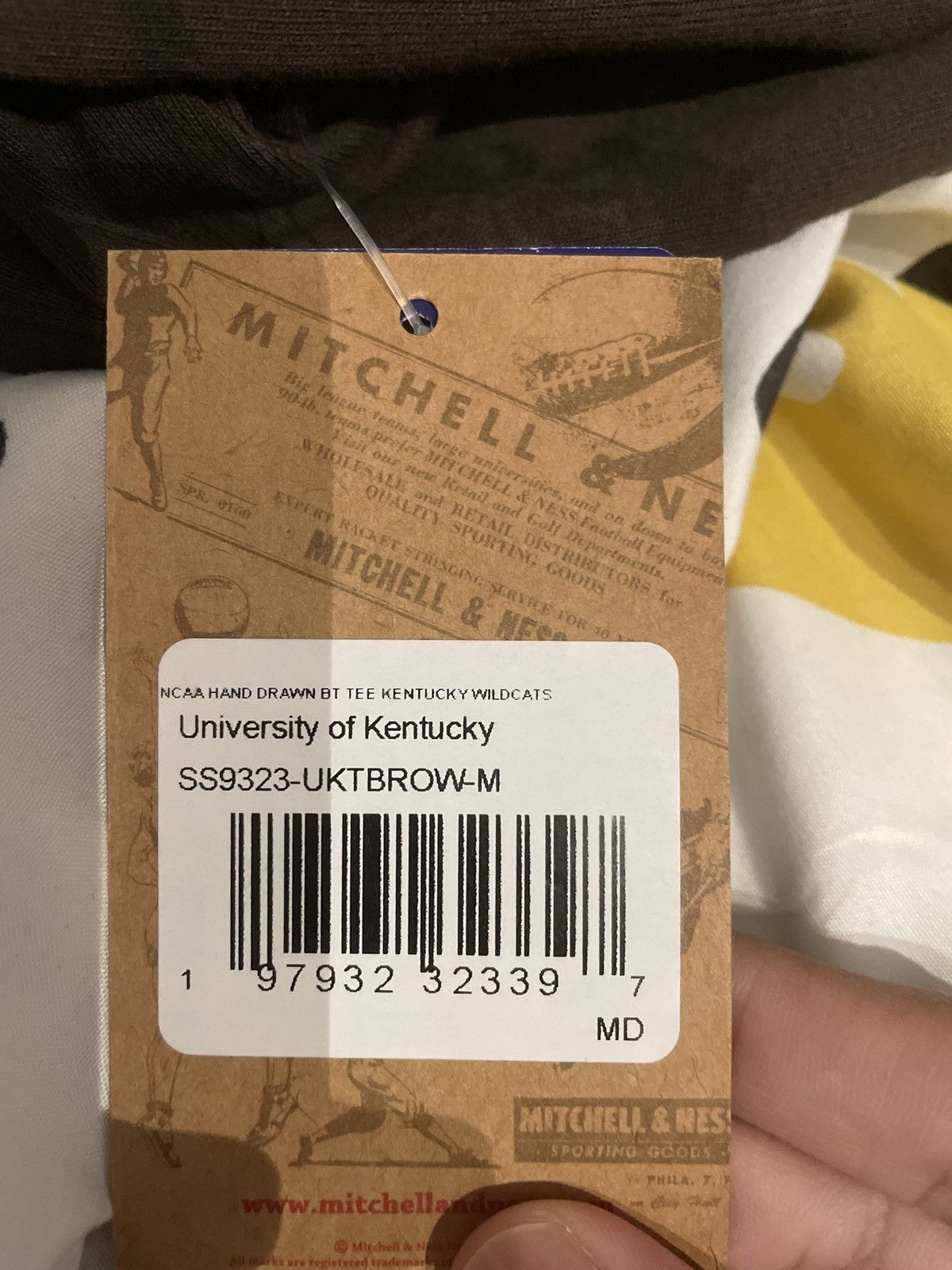 Mitchell & Ness × Travis Scott cactus jack travis scott mitchell & ness uni of kentucky tee Size US M / EU 48-50 / 2 - 3 Thumbnail