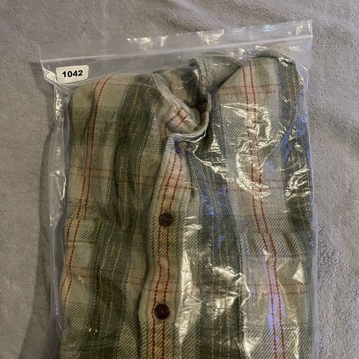 St. Johns Bay Vintage 90s St Johns Bay Men Large Green Plaid Flannel Shirt Size US L / EU 52-54 / 3 - 8 Thumbnail
