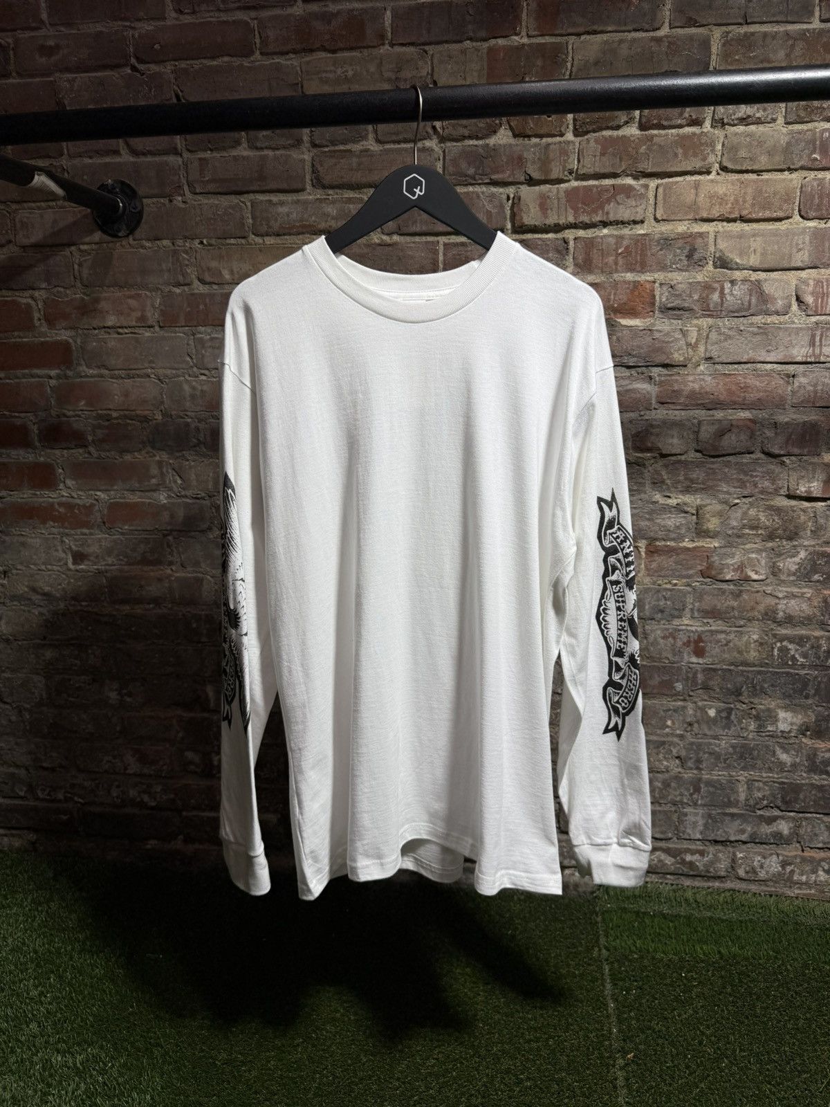 Supreme Supreme Antihero Eagle L/S White Sz. L Size US L / EU 52-54 / 3 - 1 Thumbnail