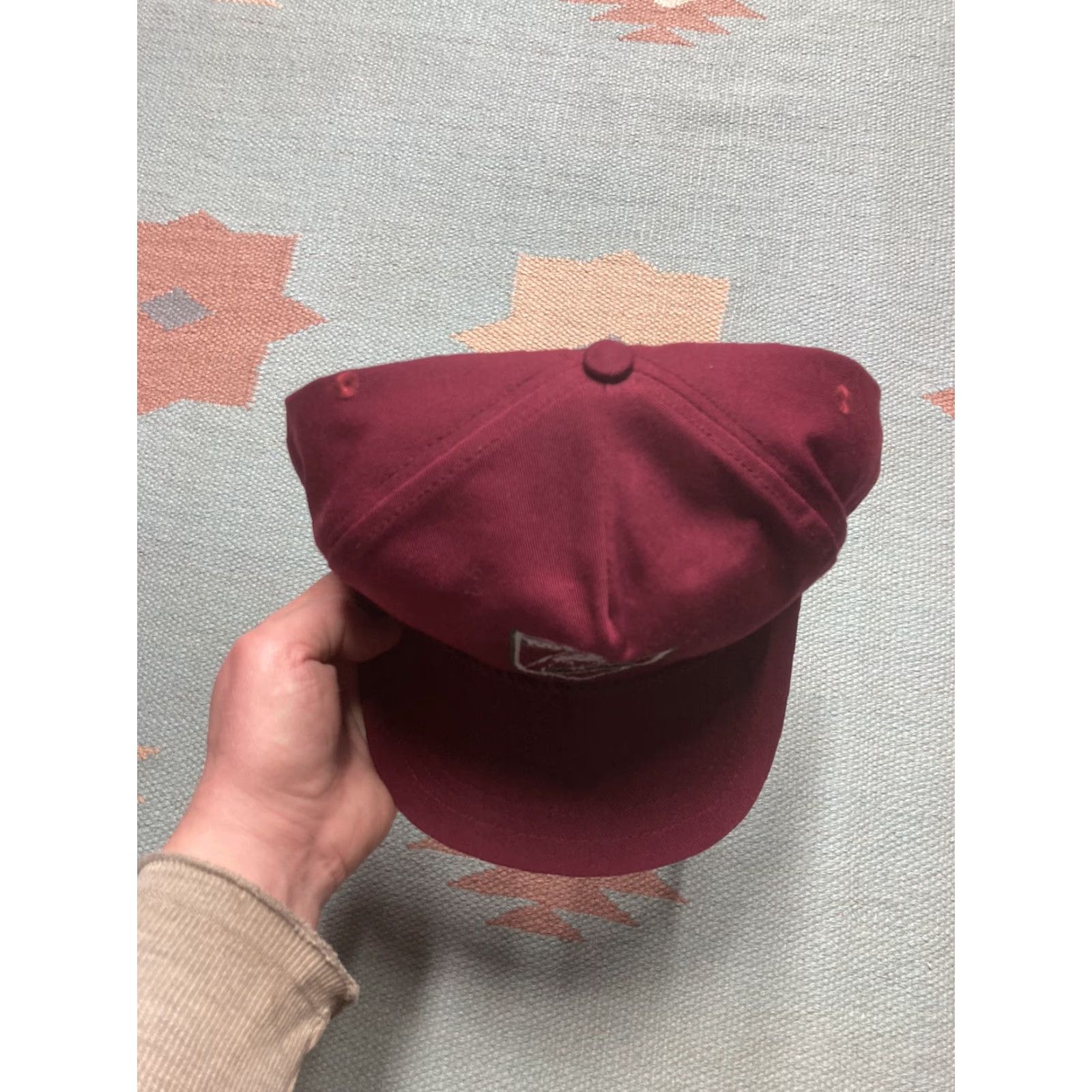 Vintage Vintage Mega Sel Horse Adjustable Red Strapback Hat User: Vintage Mega Sel Horse Adjustable Red Strapback Hat Size ONE SIZE - 3 Thumbnail
