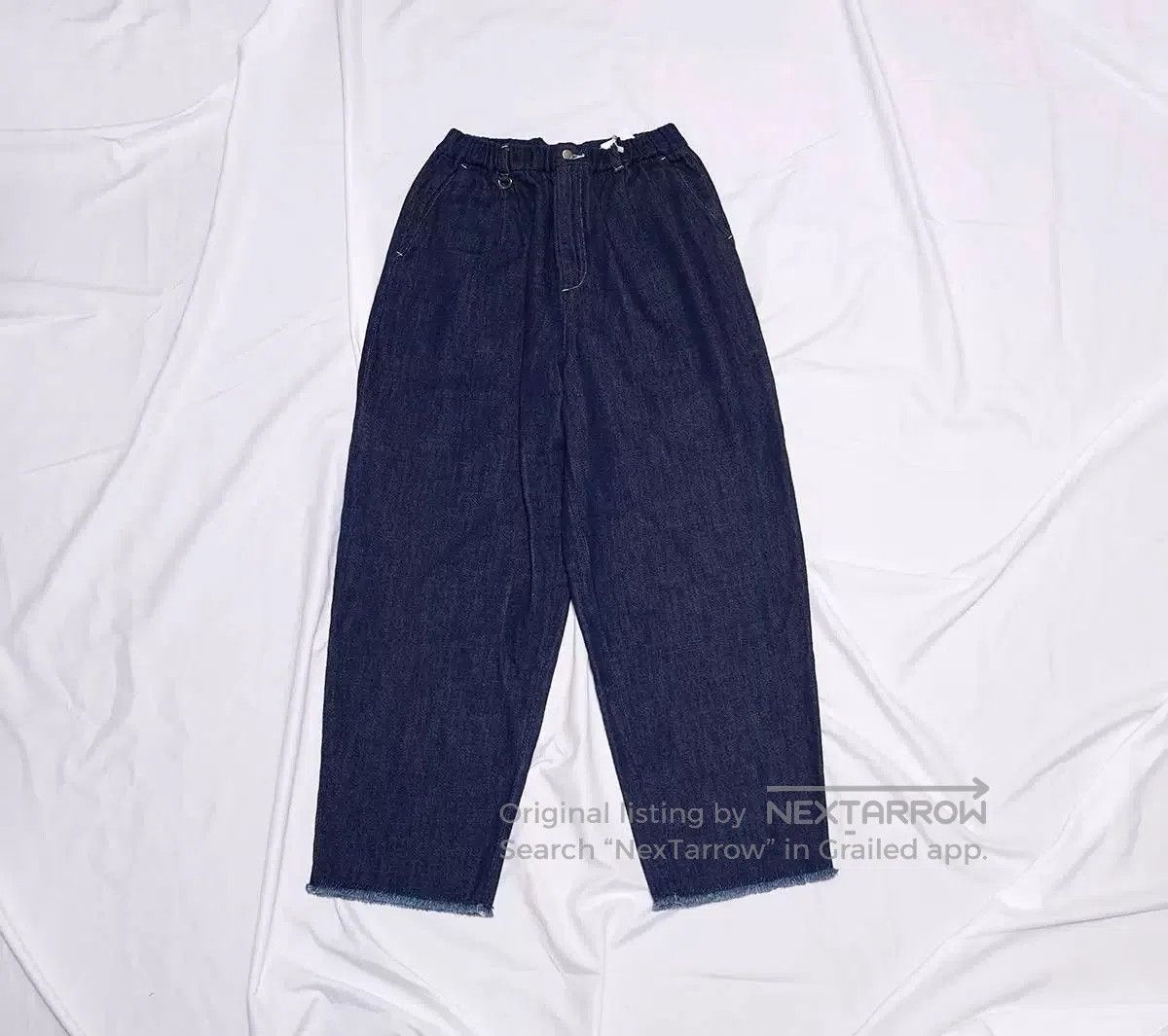 uniform experiment UNIFORM EXPERIMENT WASHED RELAX FIT PANTS. Size US 30 / EU 46 - 1 Thumbnail