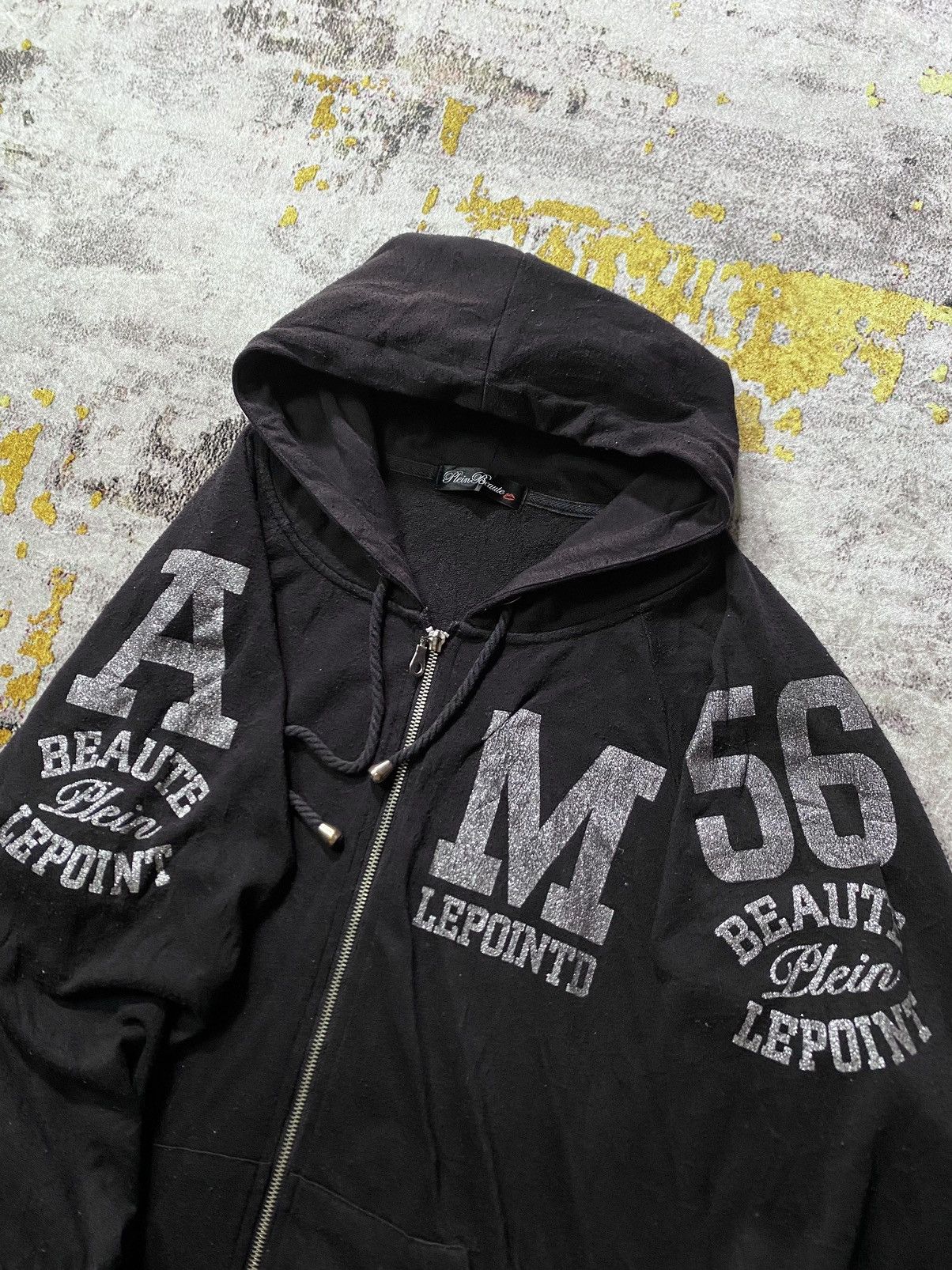 If Six Was Nine × Japanese Brand × Le Grande Bleu (L.G.B.) Japanes Plein Beaute studded hoodie gothic style Size L / US 10 / IT 46 - 4 Thumbnail