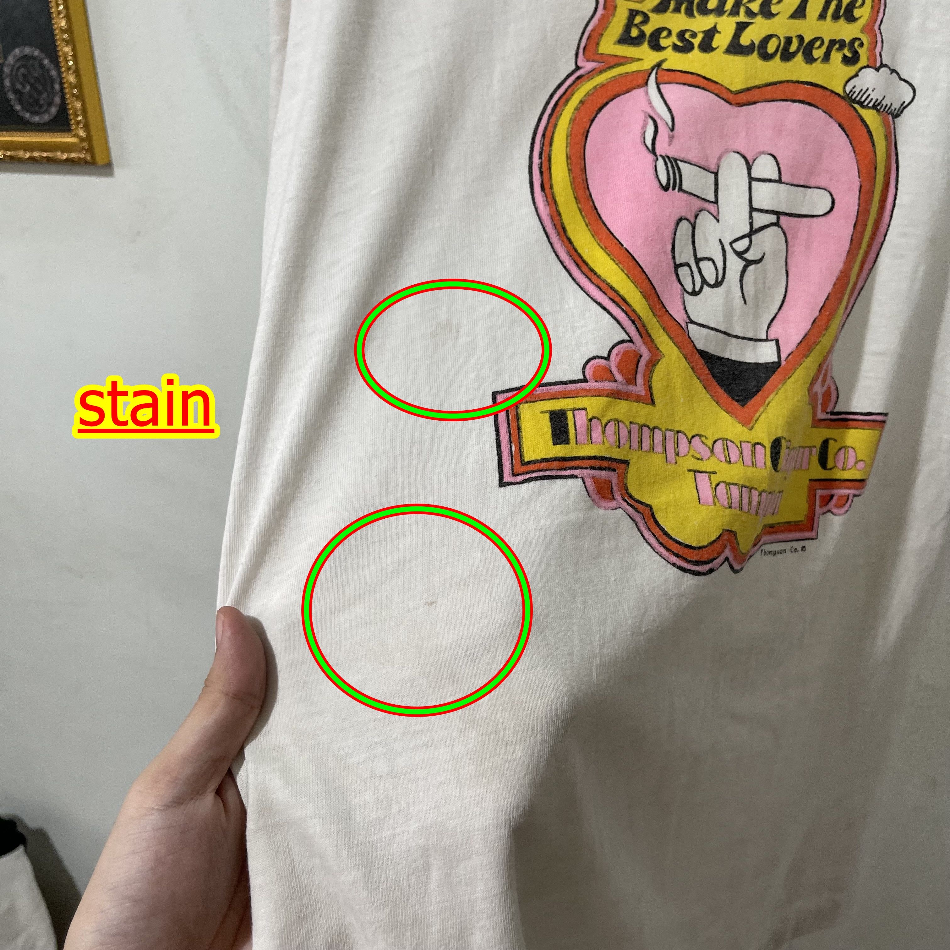 Vintage Vintage 80s Cigar Smoker Make The Best Lovers Ringer Tee Size US S / EU 44-46 / 1 - 8 Thumbnail