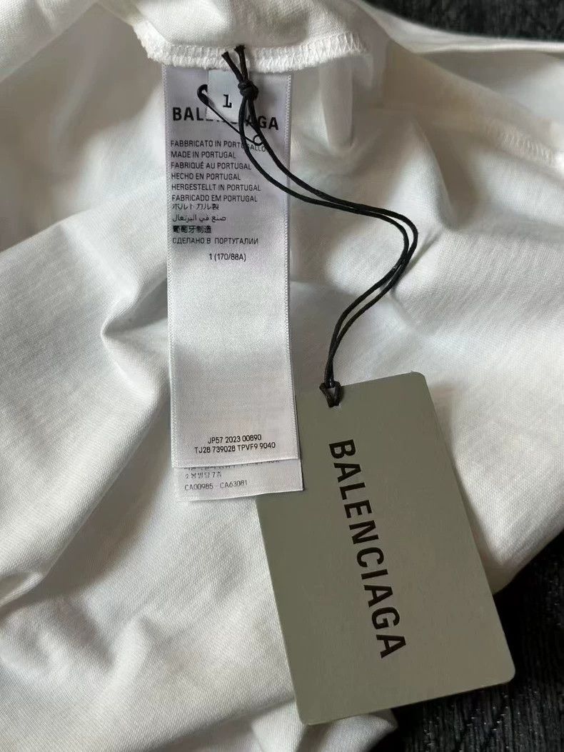 Balenciaga Balenciaga Embroidered monogram short sleeve Size US S / EU 44-46 / 1 - 3 Thumbnail
