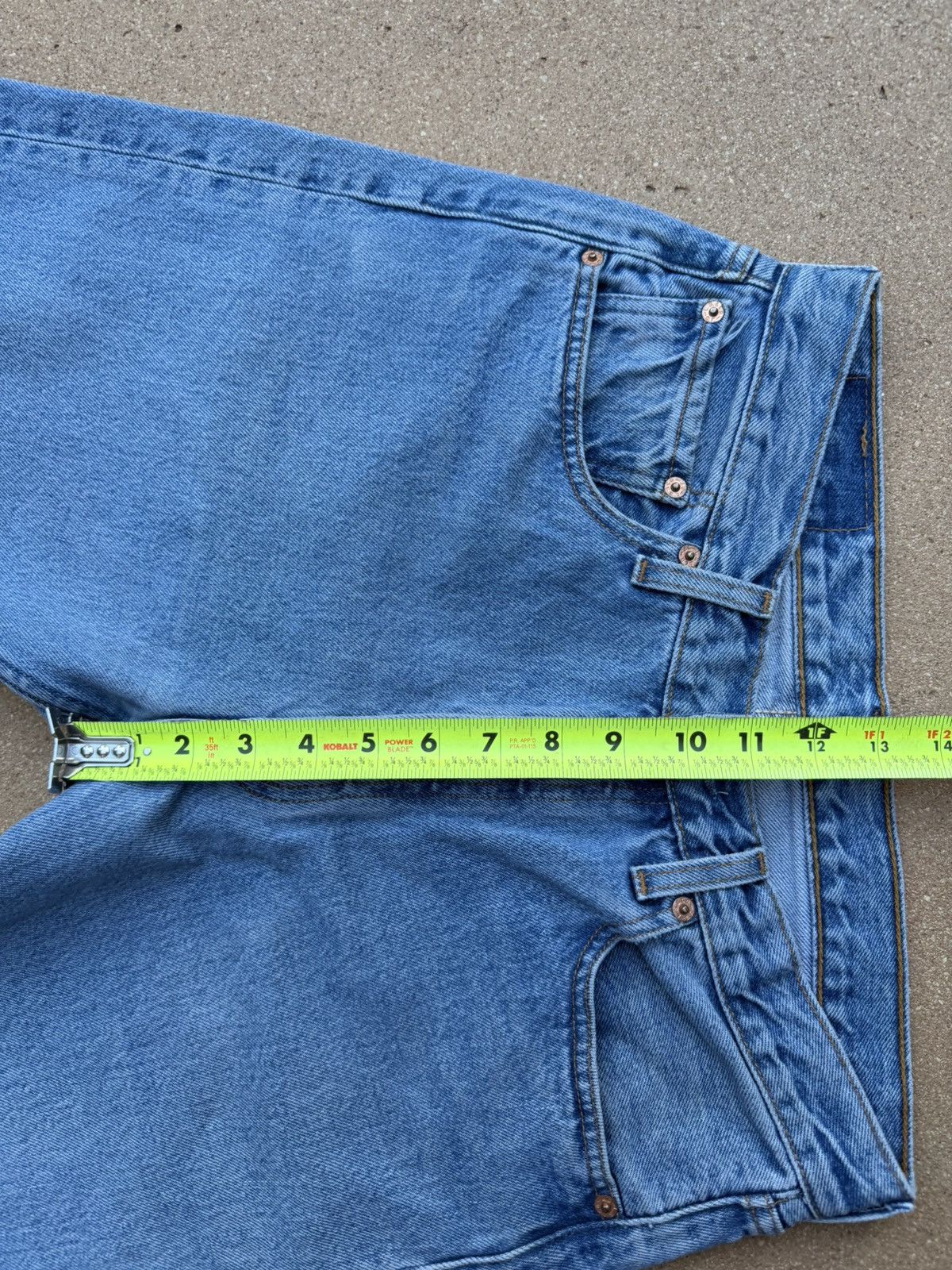 Levi's Vintage 90s Levi’s 501xx Buttonfly Straight Leg Jeans 31x31 Size US 31 - 14 Thumbnail