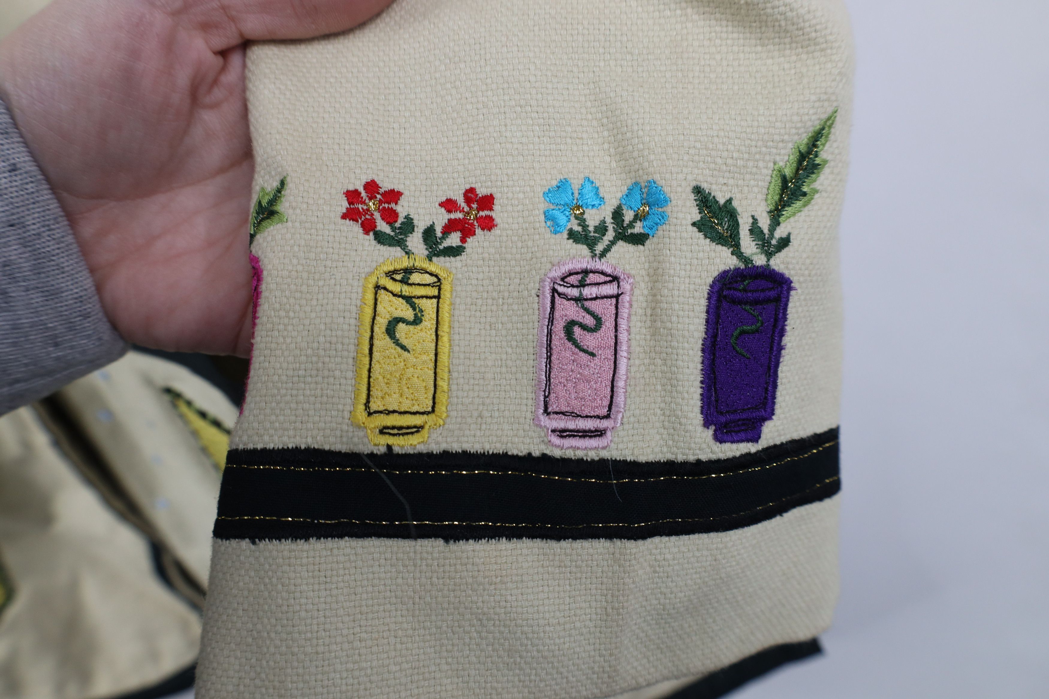 Vintage Vintage 90s Streetwear Flower Garden Suit Blazer Jacket Size XL / US 12-14 / IT 48-50 - 9 Thumbnail