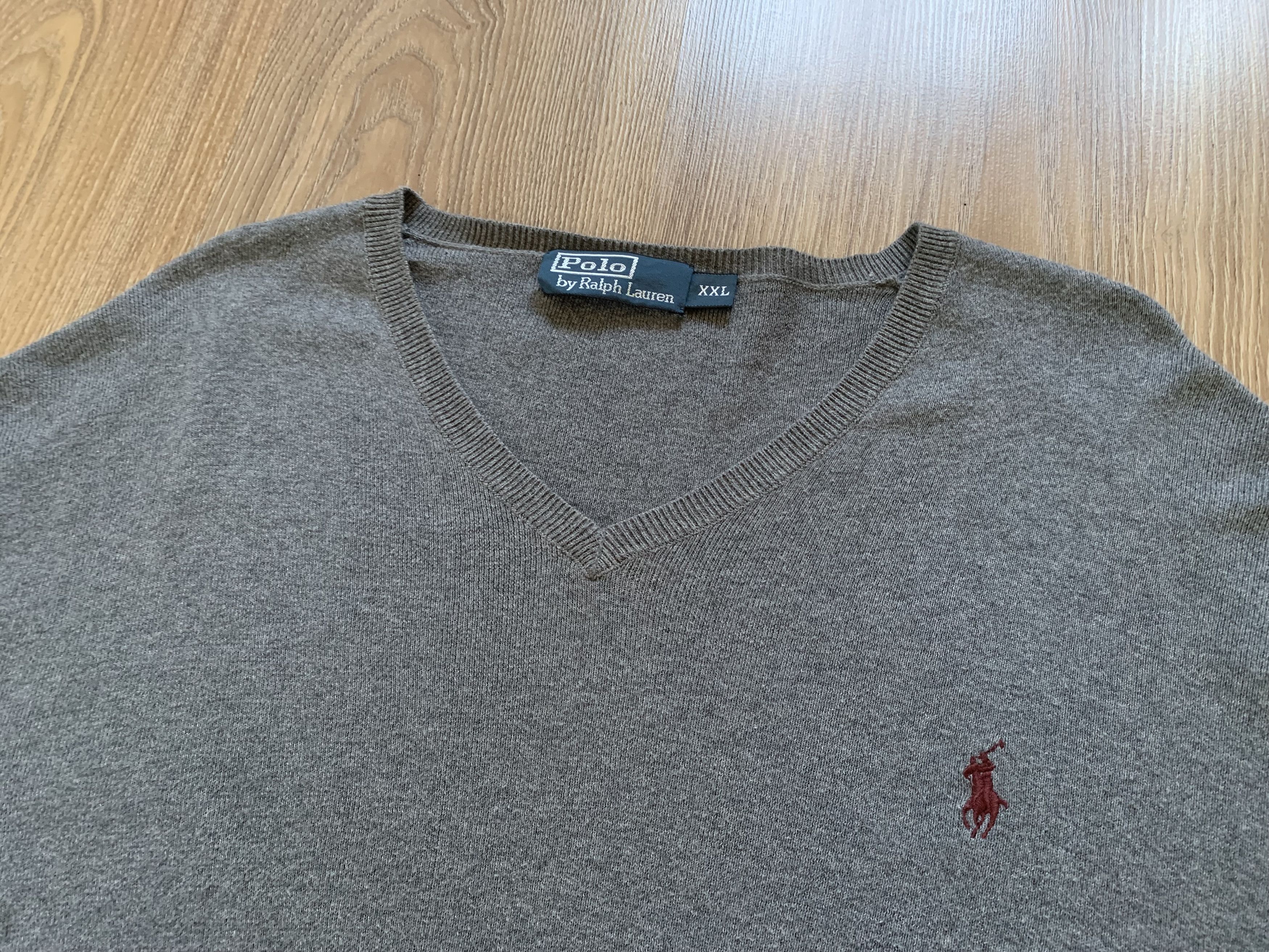 Polo Ralph Lauren × Ralph Lauren Vintage Polo Ralph Lauren Pima Cotton Pullover Size US XXL / EU 58 / 5 - 4 Thumbnail