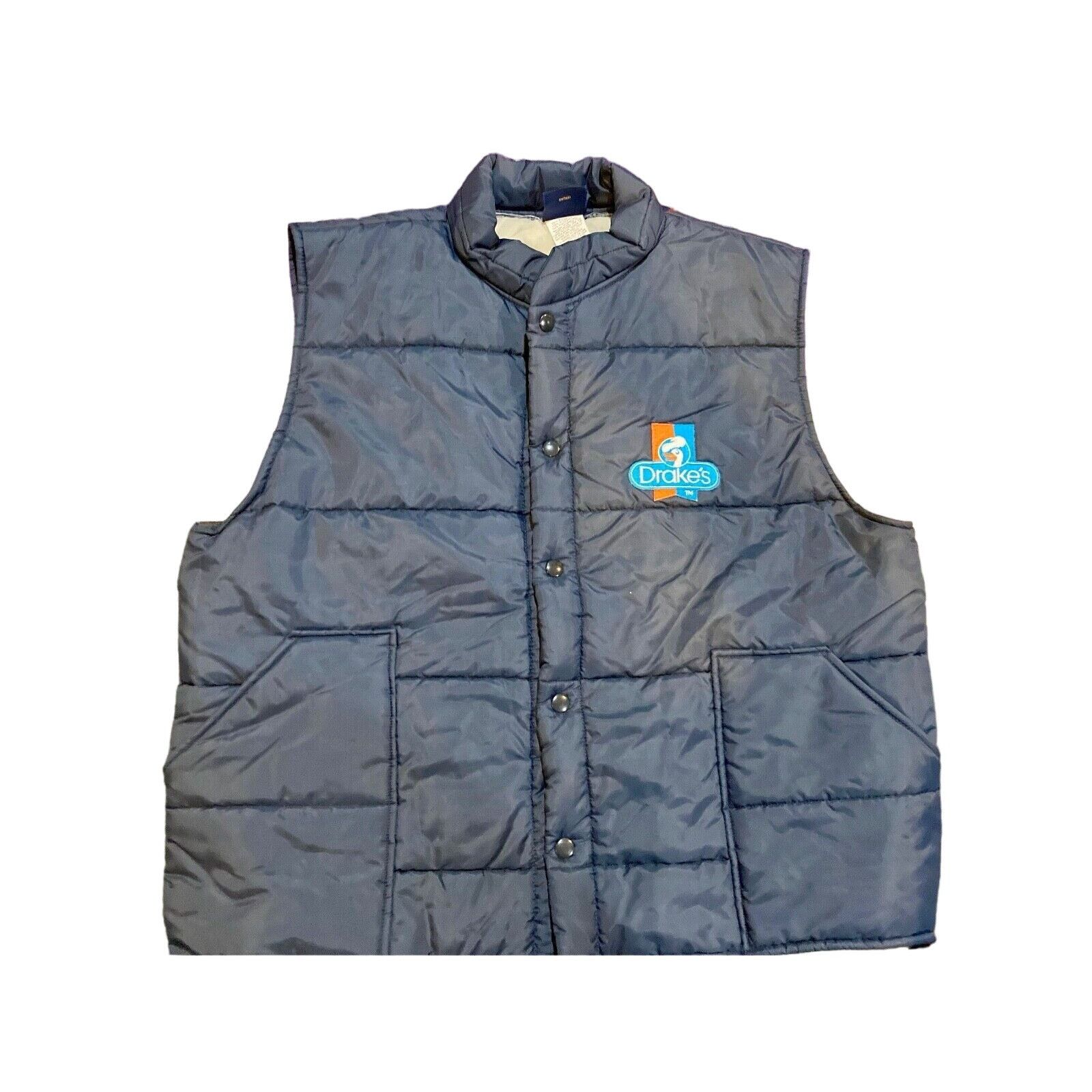 Drake's Drake’s Cakes Hilton Active Apparel Puffer Vest XL Snap Down Size US XL / EU 56 / 4 - 3 Thumbnail