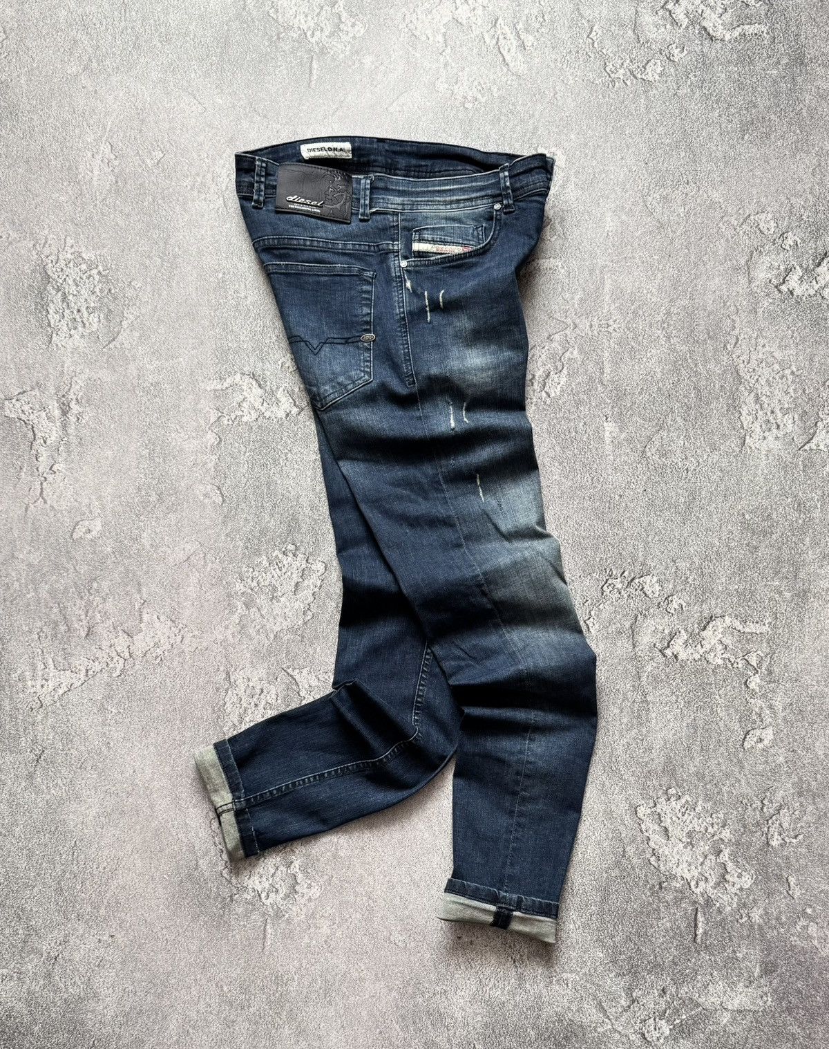 Diesel × Diesel Black Gold Diesel 30/34 denim pant trouser Jean chino distressed y2k Size US 30 / EU 46 - 15 Thumbnail