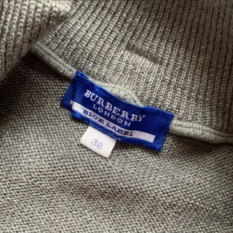 Burberry Burberry Gray Wool Women's Cardigan. Size M / US 6-8 / IT 42-44 - 6 Thumbnail