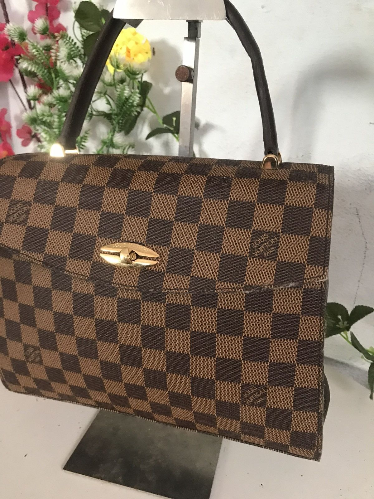 Louis Vuitton × Vintage Vintage Louis Vuitton Damier Malesherbes Size ONE SIZE - 7 Thumbnail