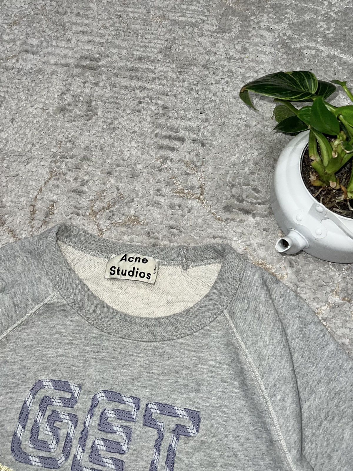 Acne Studios ACNE STUDIOS GET IT HERE SWEATSHIRT CREWNECK DESIGNER Size US M / EU 48-50 / 2 - 5 Thumbnail